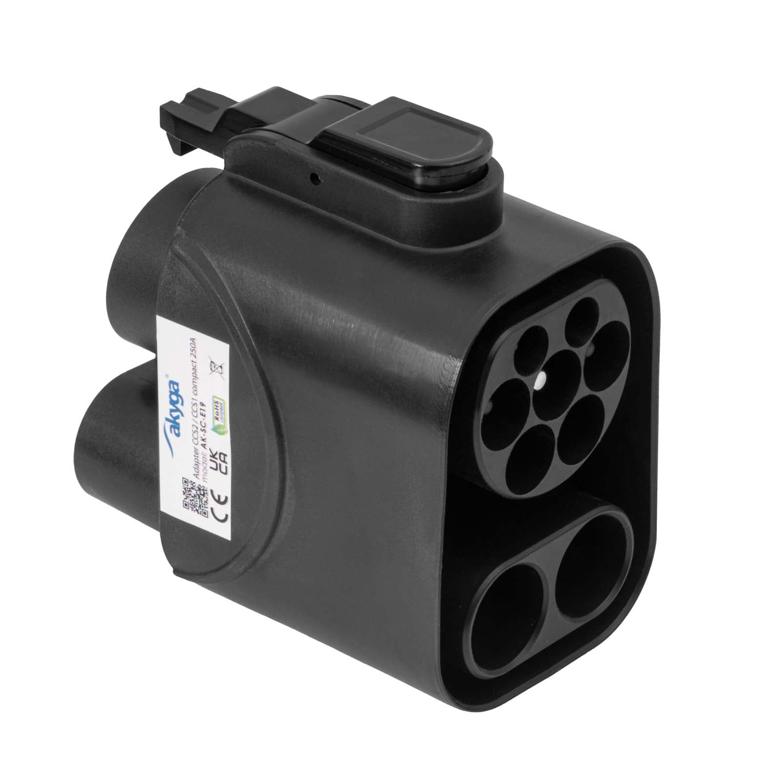 Adapteris elektriniams automobiliams Akyga AK- SC- E19 CCS2 / CCS1 kompaktiškas ES 250A