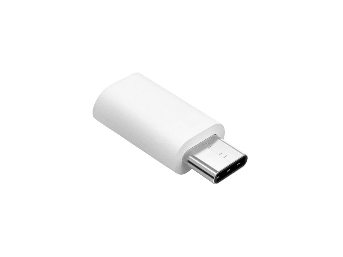 Adapter Przejściówka Micro USB - USB typu C Srebrna