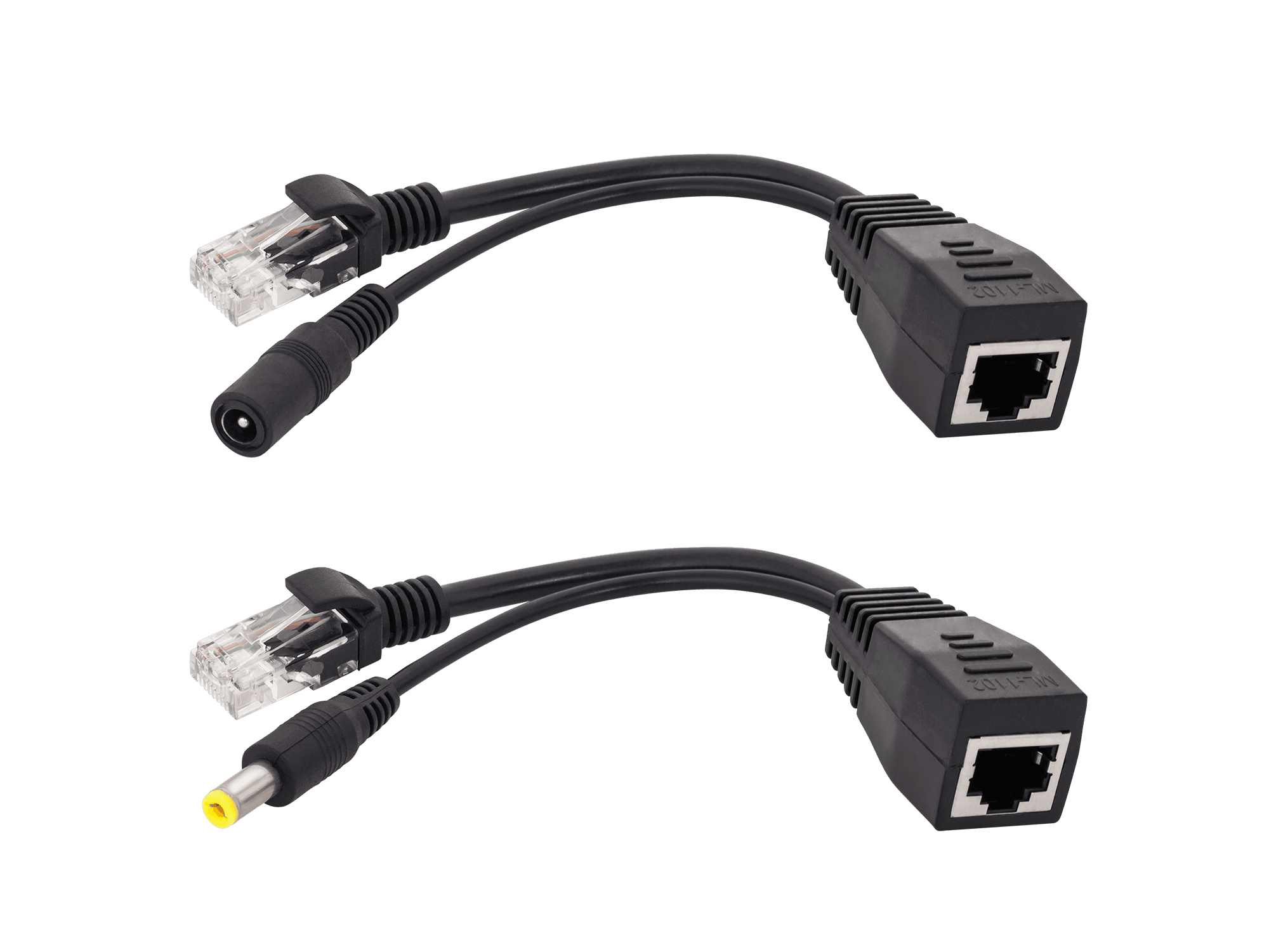Adaptor PoE- zasilanie przez LAN dla AP, ROUTER czarny