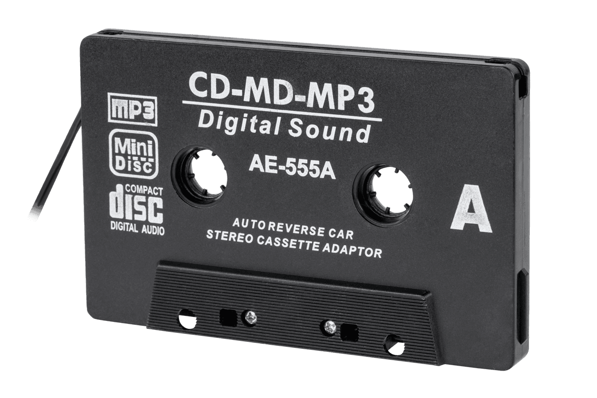 CD / MD- caset automobilio adapteris