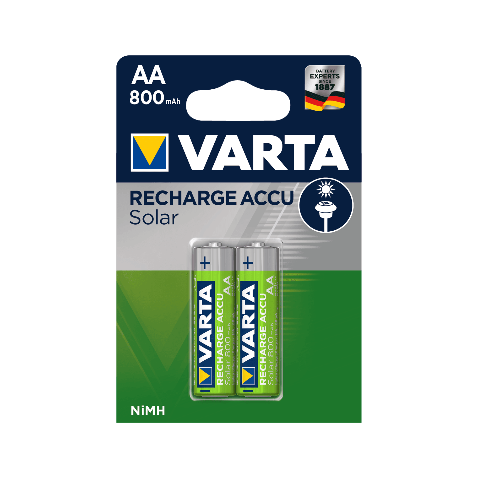 VARTA AA baterija NMH 800mAh SOLAR