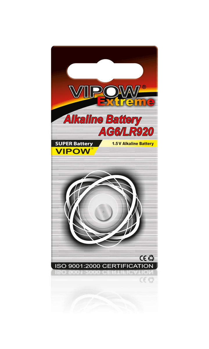 VIPOW EXTREME AG6 1pc / galinė baterija.