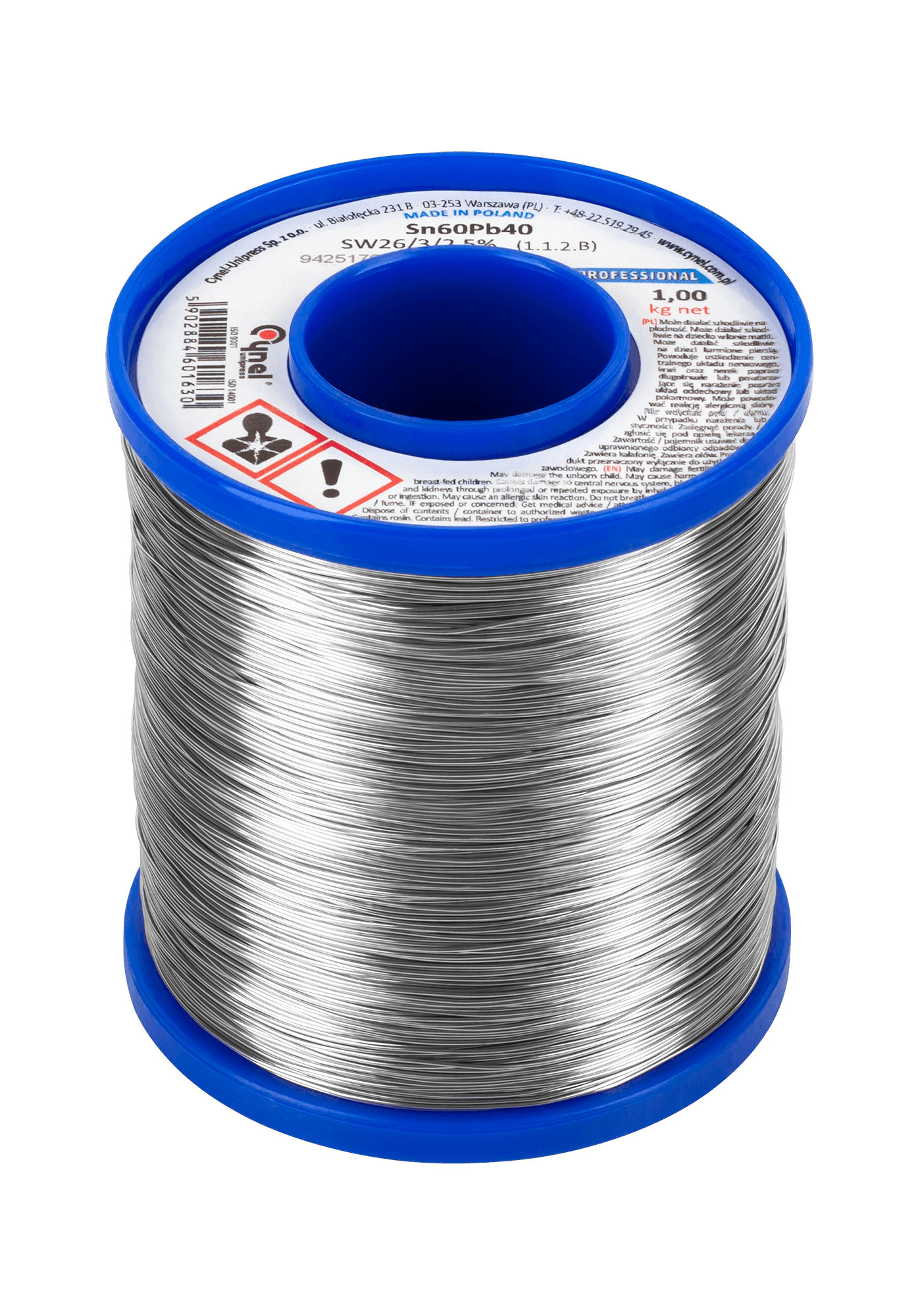Cyna 1.5mm/1000g Sn60Pb40 CYNEL