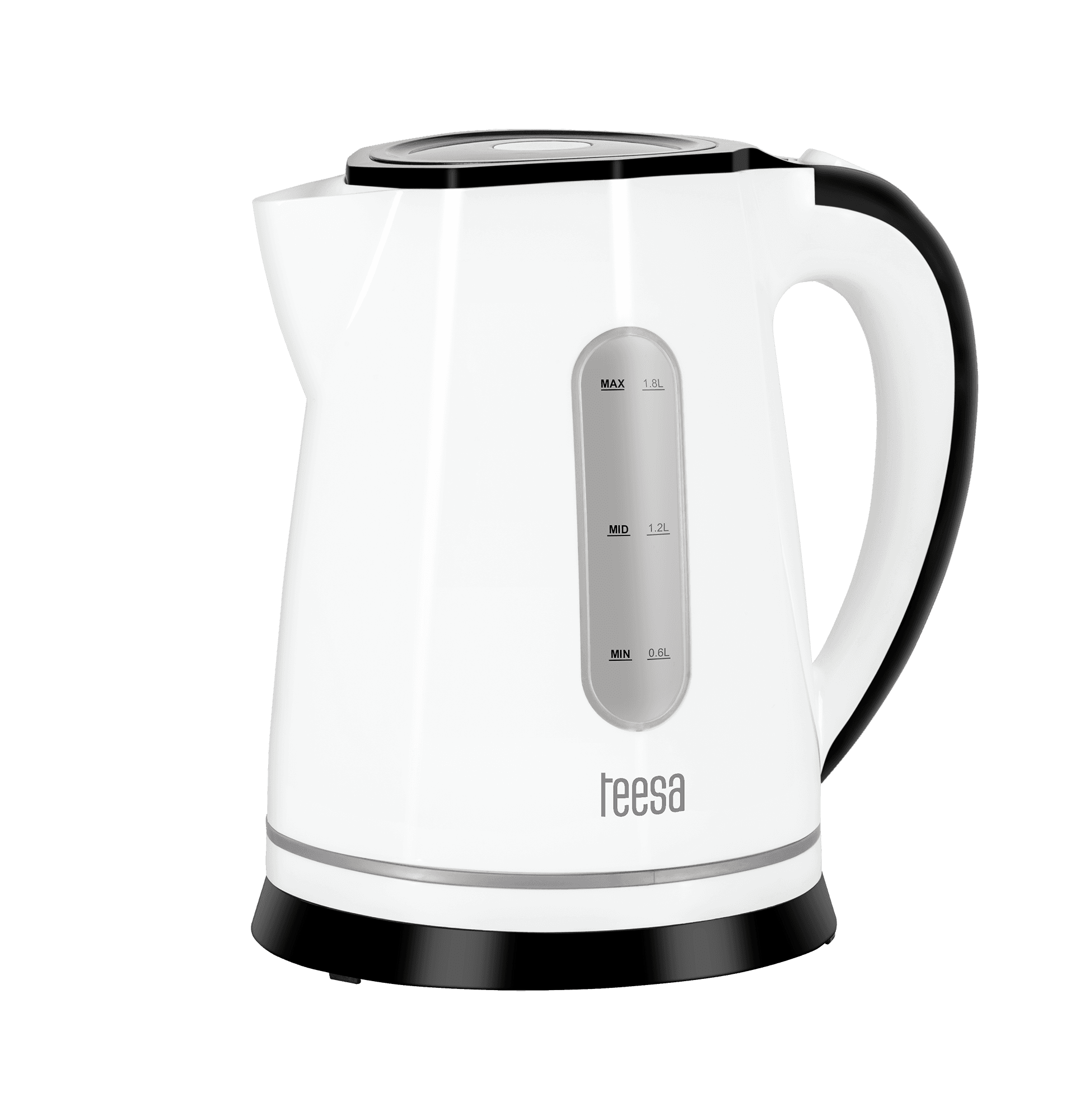 Czajnik elektryczny TEESA, 2200 W, biały, 1,8L