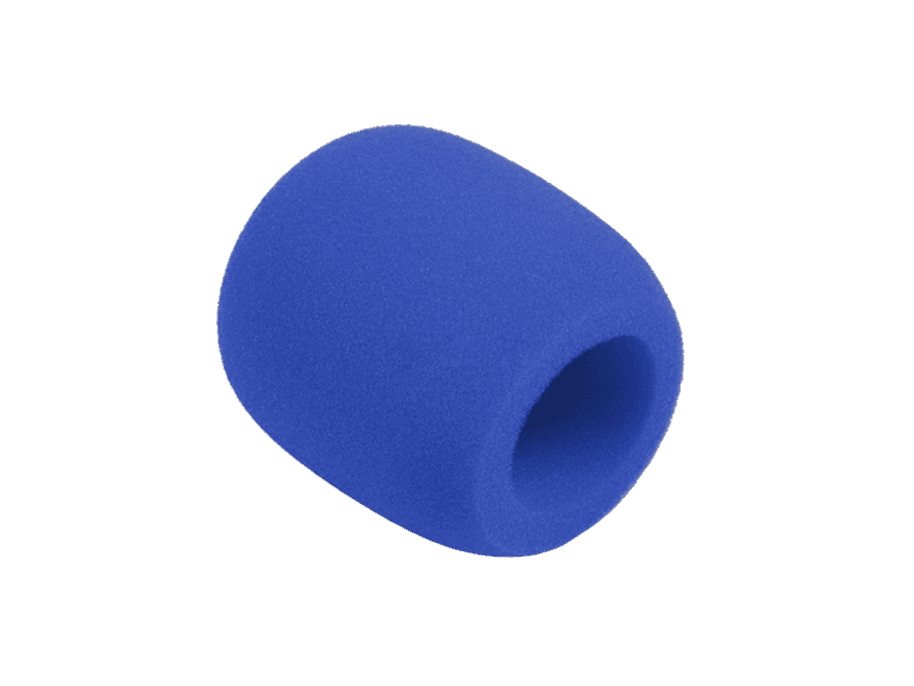Gąbka mikrofonowa niebieska