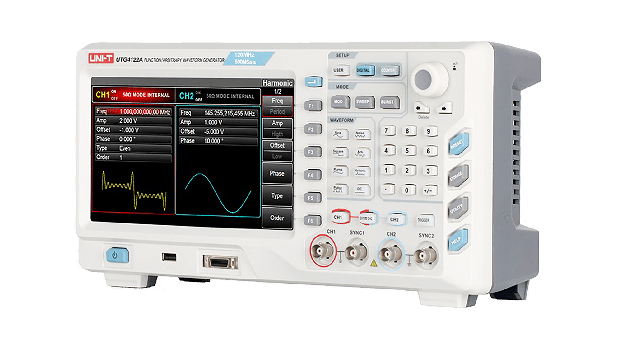 Generator Uni-T UTG4122A