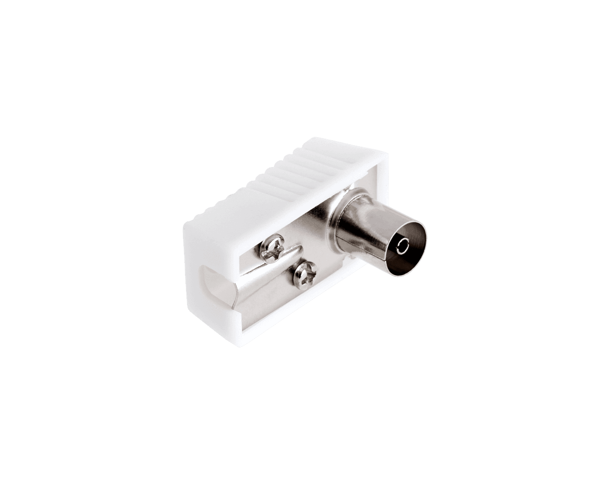 Televizijos antenA lizdai didelio kampo kabelio