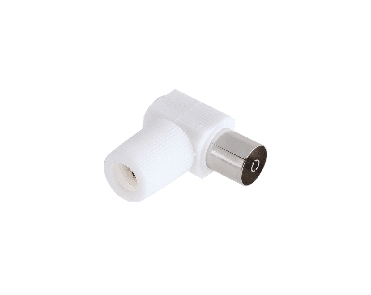 Televizijos antenos lizdas kampiniam kabeliui HQ Cabletech