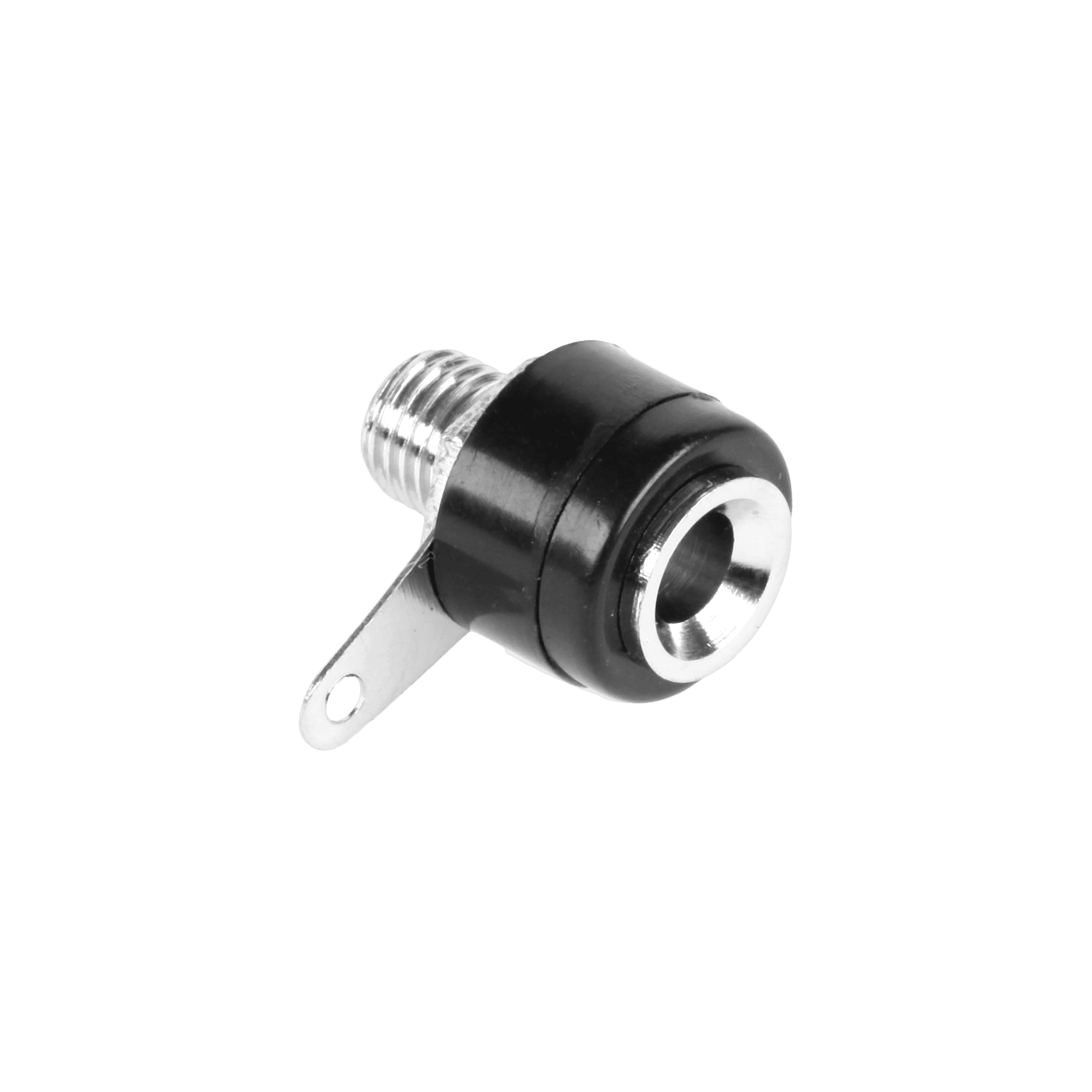 Bananų montavimo lizdai plastik( juodas kabletech)