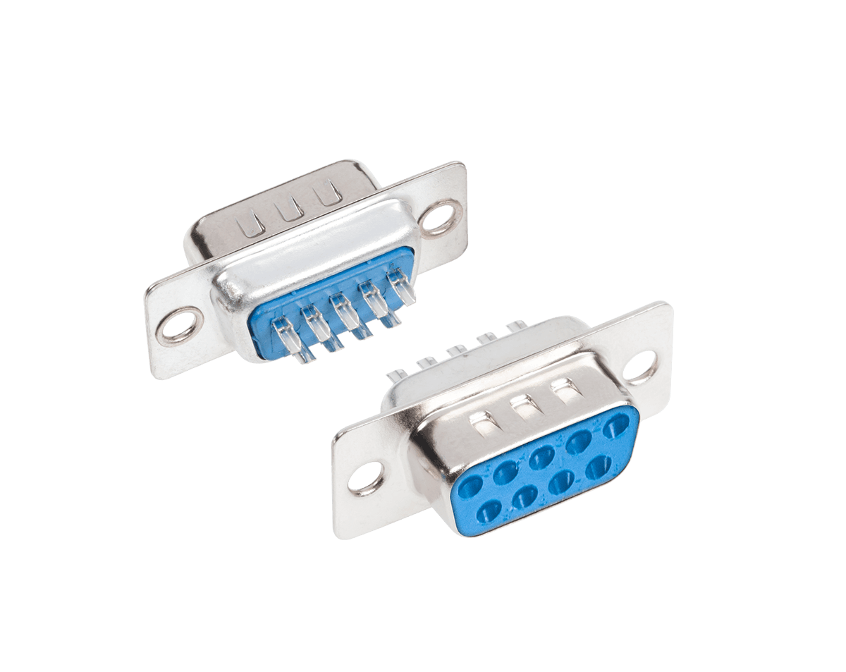 Gniazdo DB9 montażowe Cabletech