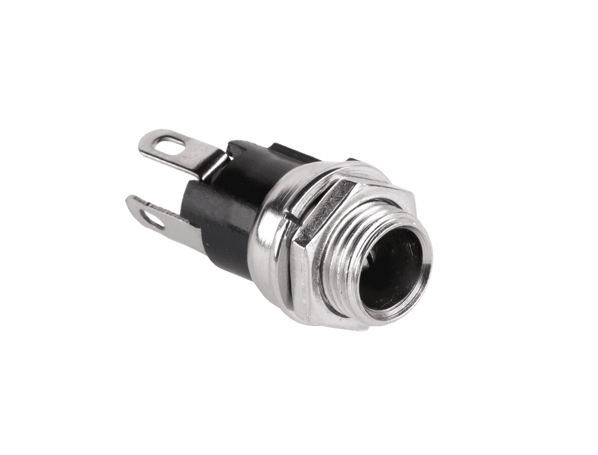 Gniazdo DC 2.5/5.5 przykręcane