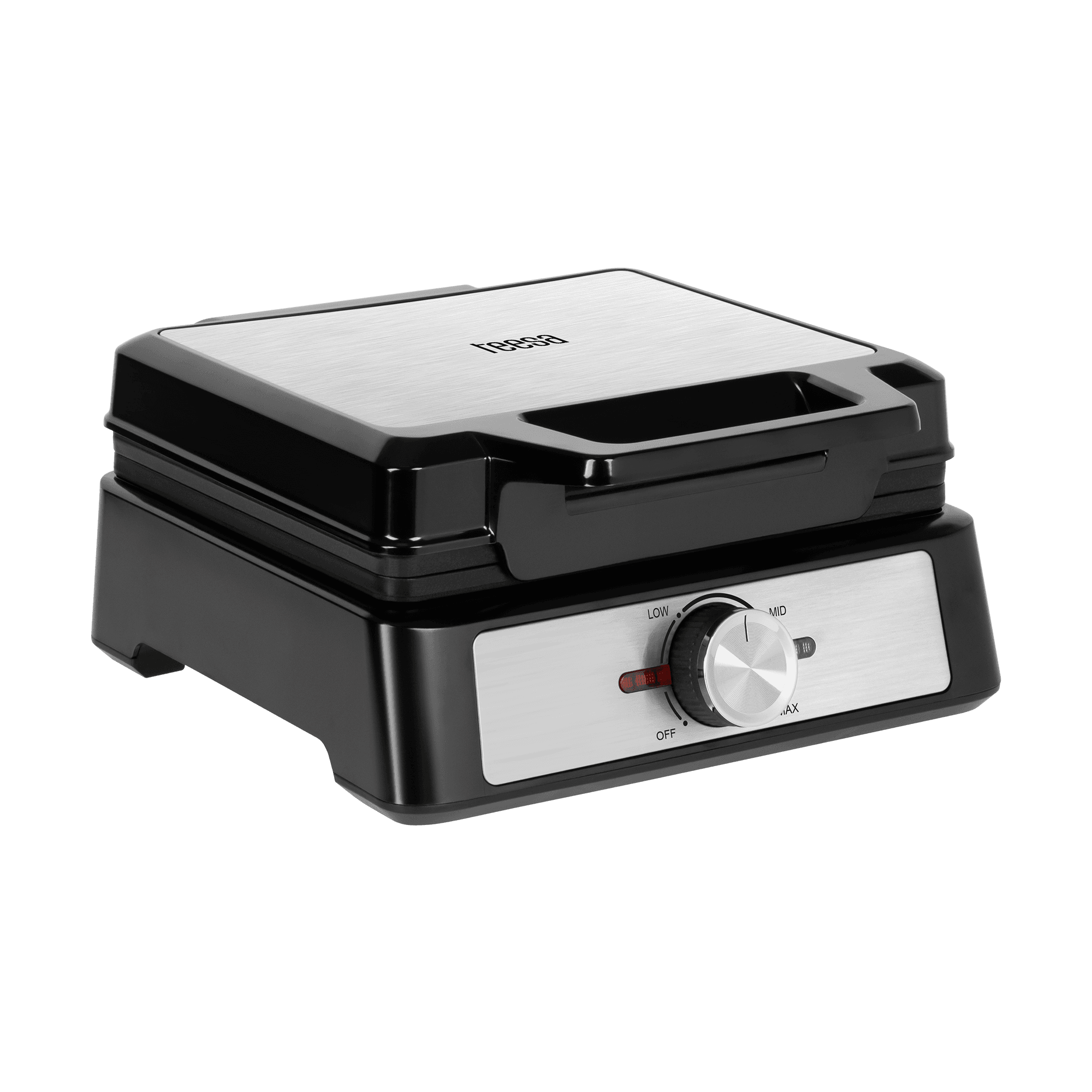 TESA vaflių gamintojas, 2 vafliai, 1600W, infox, galios reguliavimas