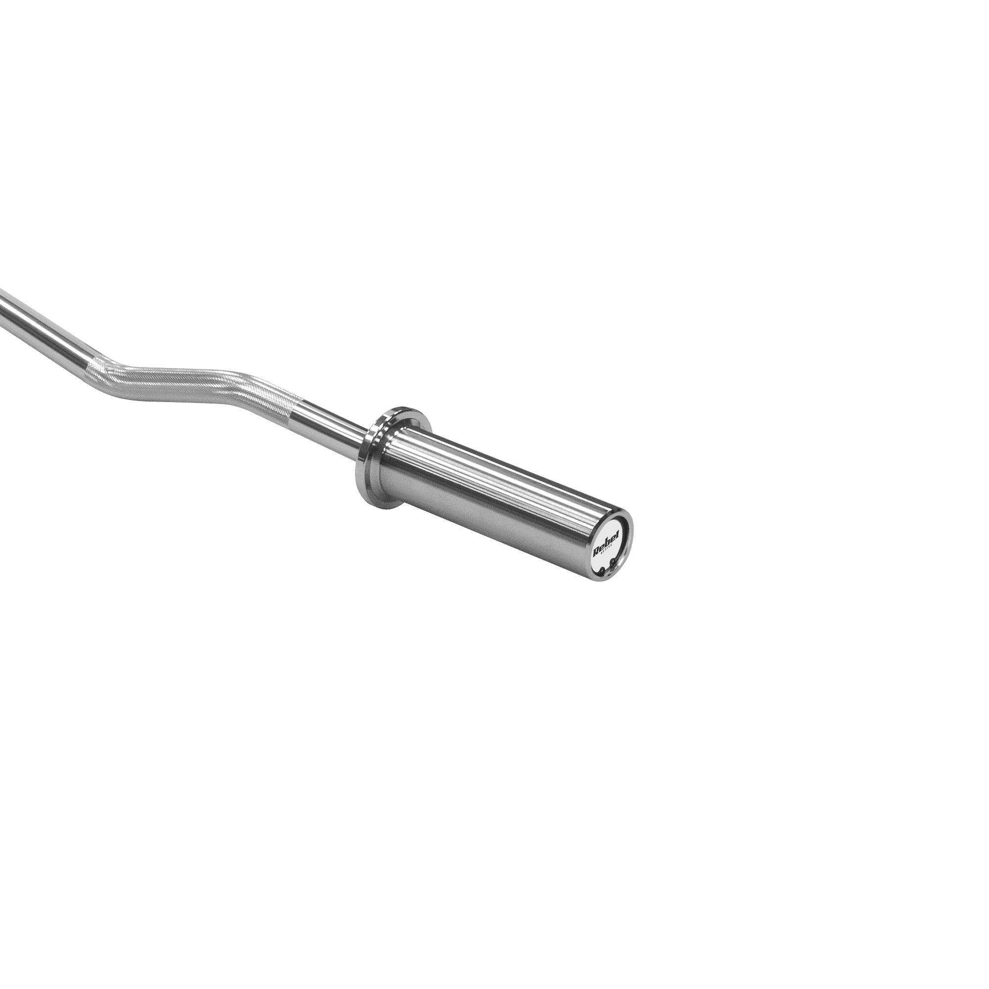 Olimpinė 50 mm sulūžusi grifas su guoliais, Olimpinė virvė su guoliais 120cm 9kg REBEL ACTIVE