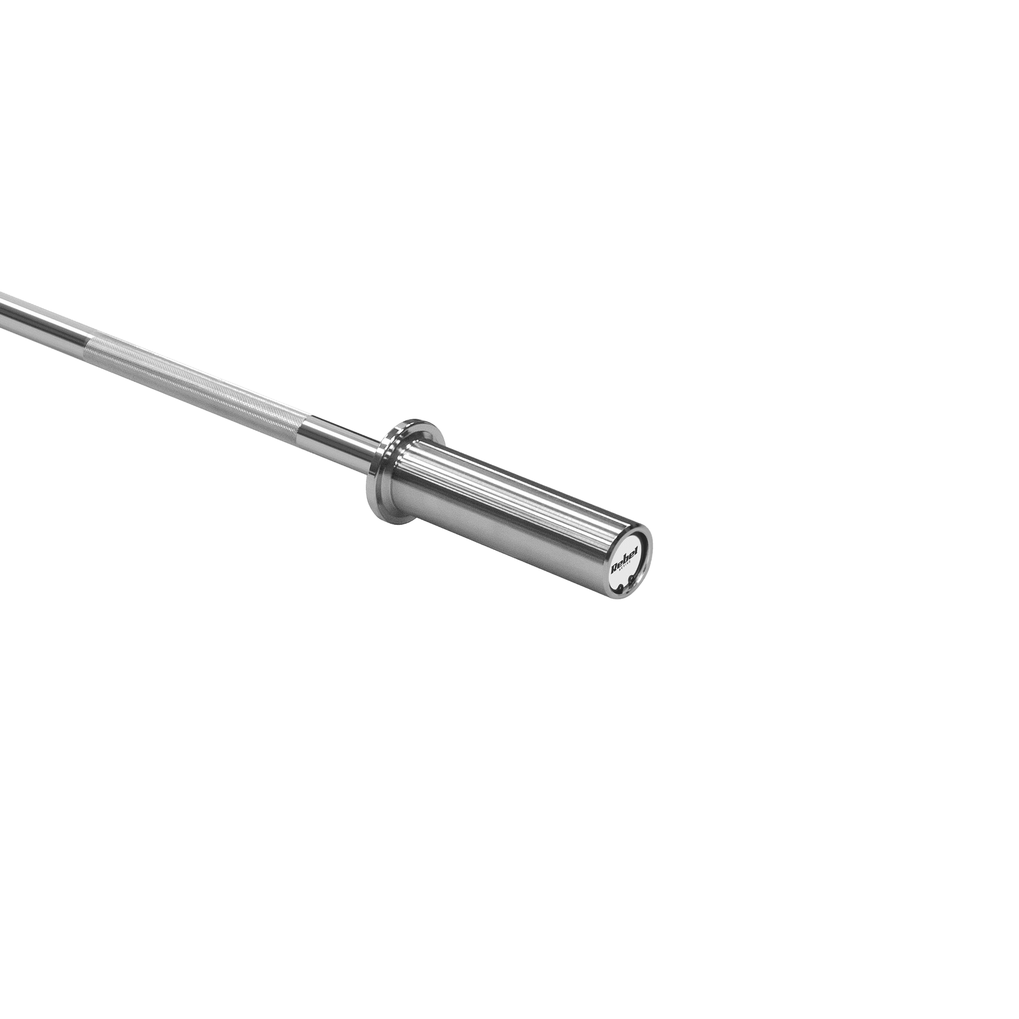 50 mm tiesus Olimpinis grifas guolis, Olimpinis barbelas 120cm 9kg REBEL ACTIVE