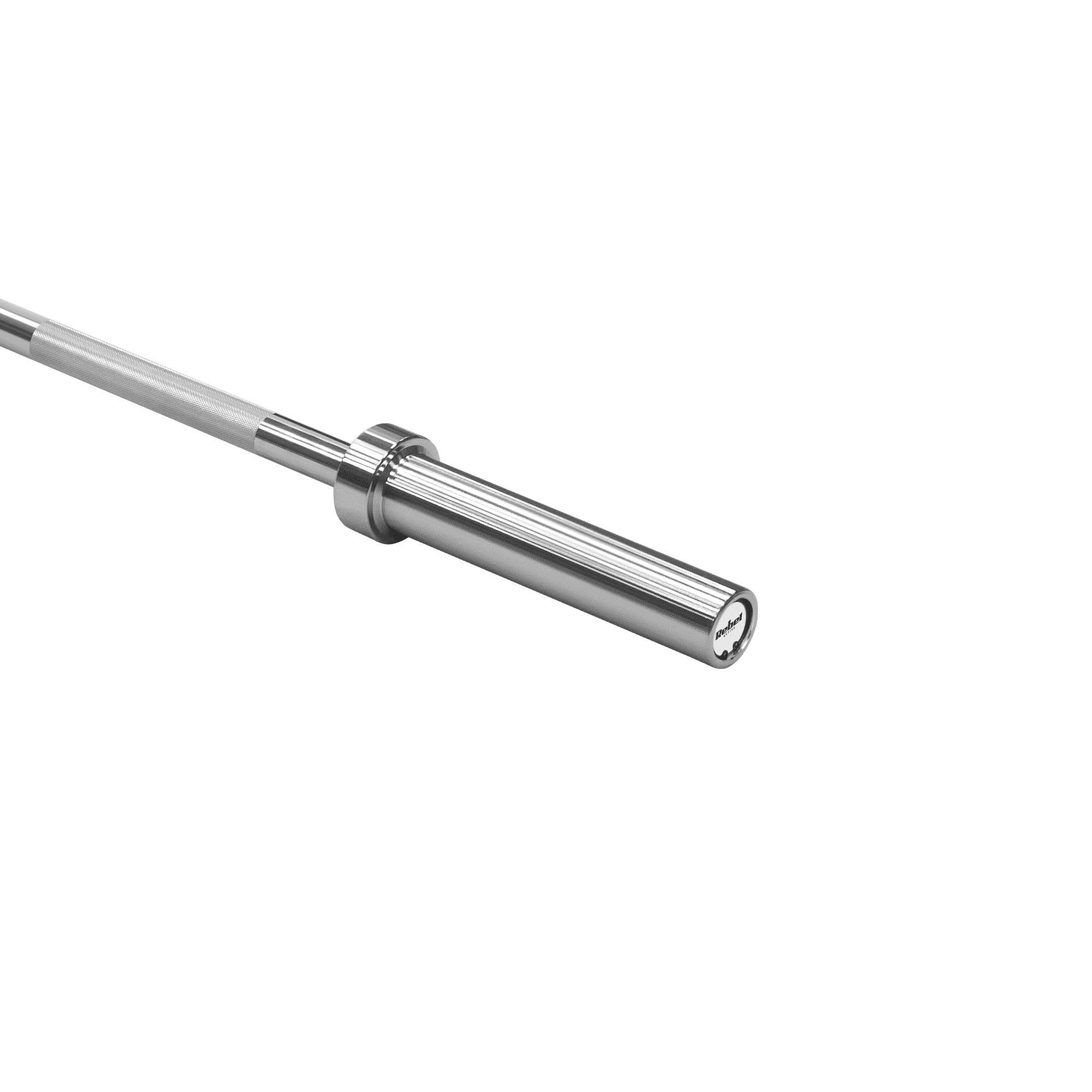 50 mm tiesus Olimpinis grifas su guoliais, Olimpinis barbellis su guoliais 150cm 12.5kg REBEL ACTIVE