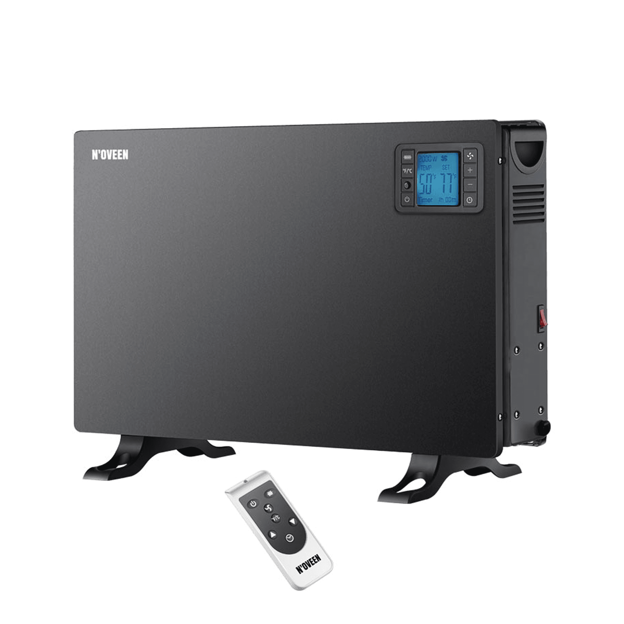 Konvektoriaus radiatorius CH7100 LCD SMART BLAKK N 'OVEEN
