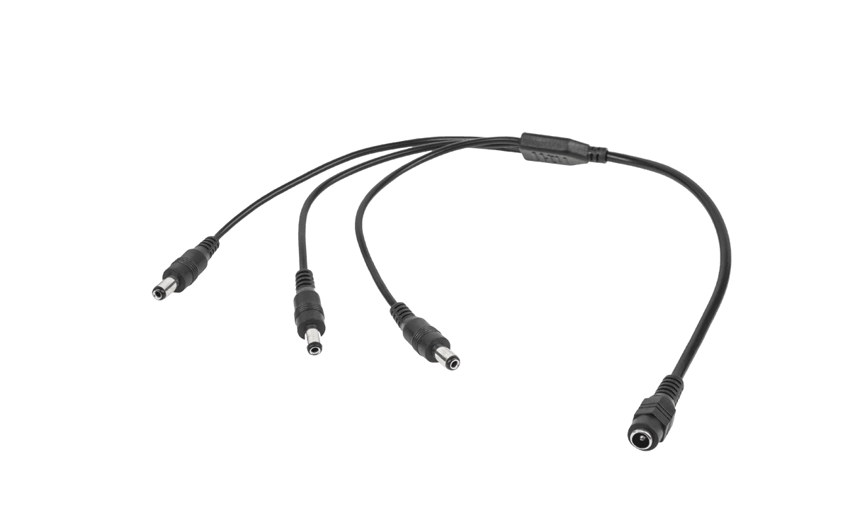 Kabel 1 x Gn.DC 2,1/5,5-3x wtyk DC 2,1/5,5 LX3323