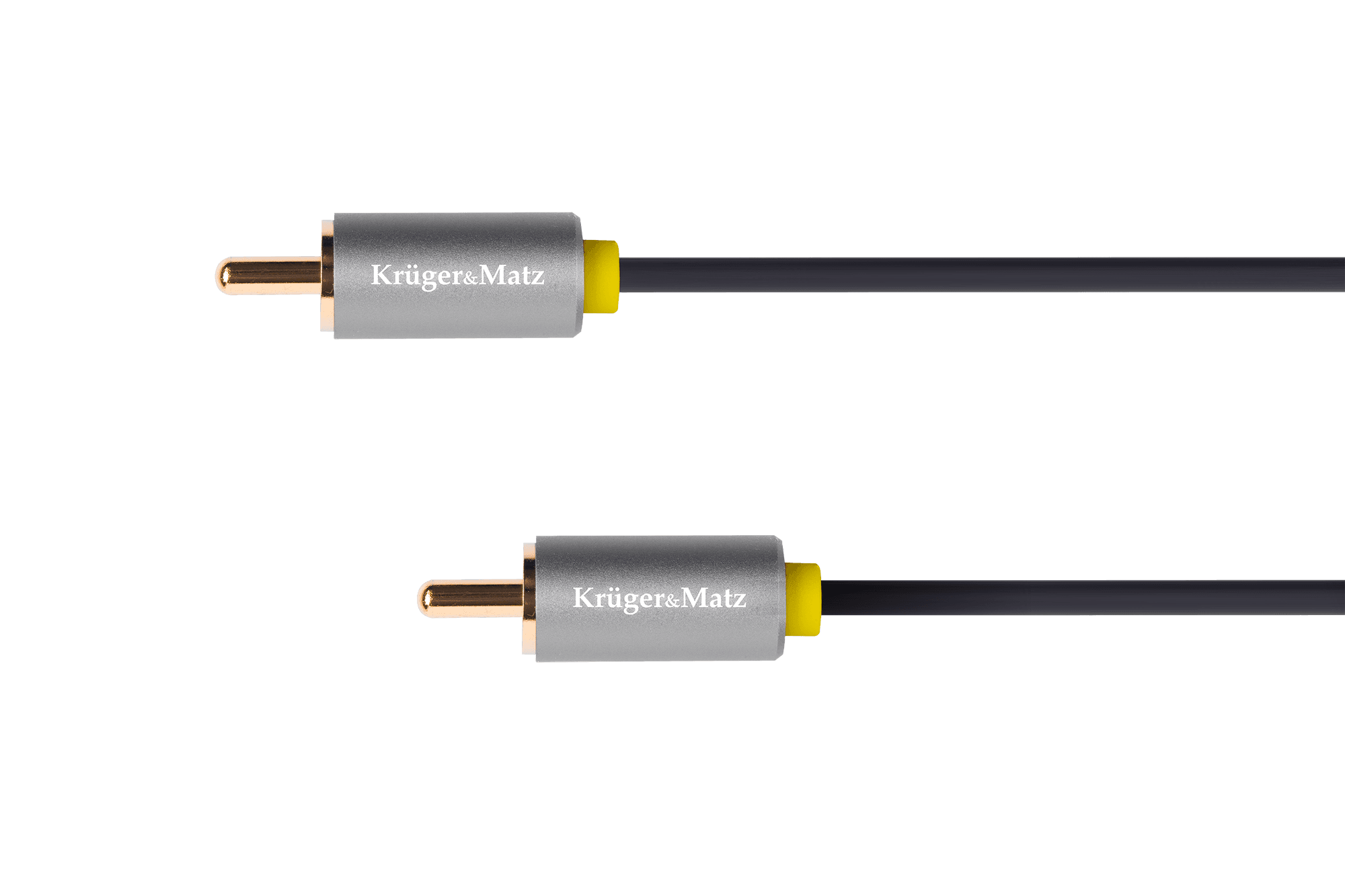 Kabel 1RCA-1RCA 0.5m Kruger&Matz Basic