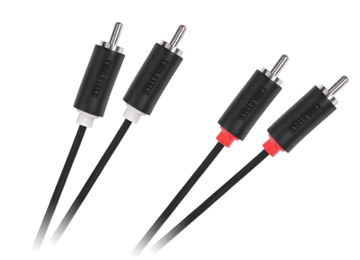 Kabel 2RCA-2RCA 1m Cabletech standard