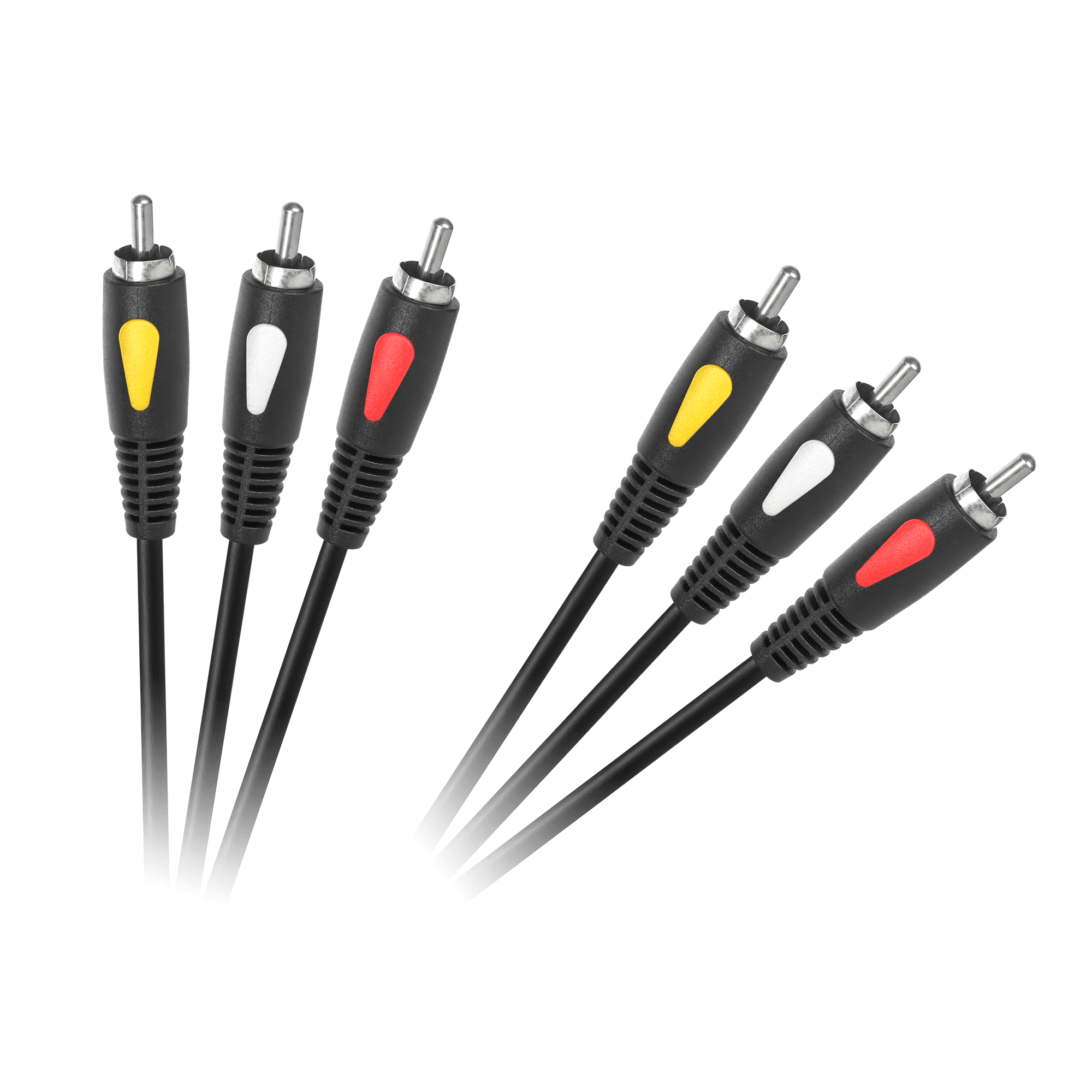 Kabel 3RCA-3RCA 1.0m Cabletech Eco-Line