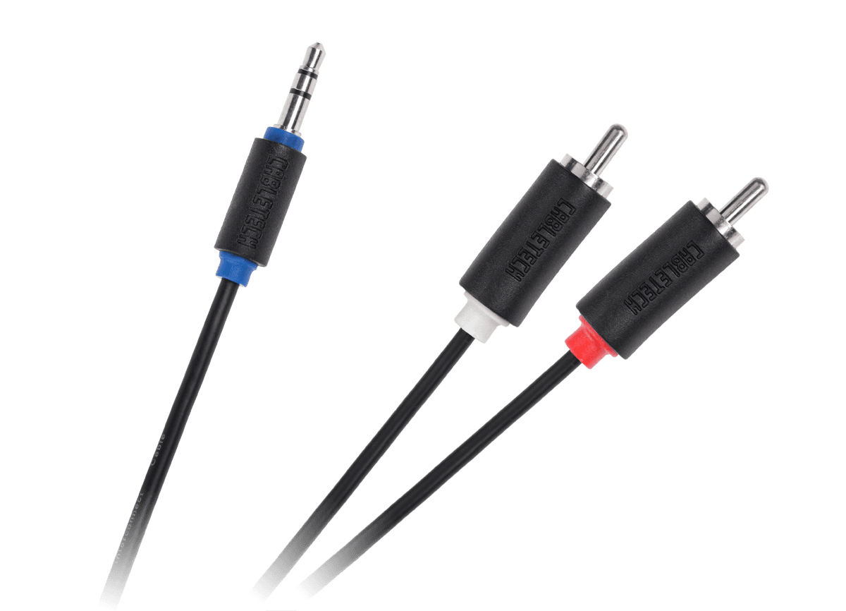 Kabel Jack 3.5-2RCA 10m Cabletech standard