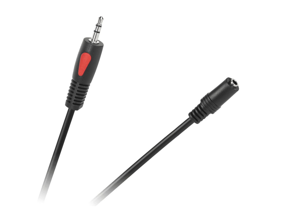 Kabel jack 3.5 wtyk-gniazdo 5.0m Cabletech Eco-Line