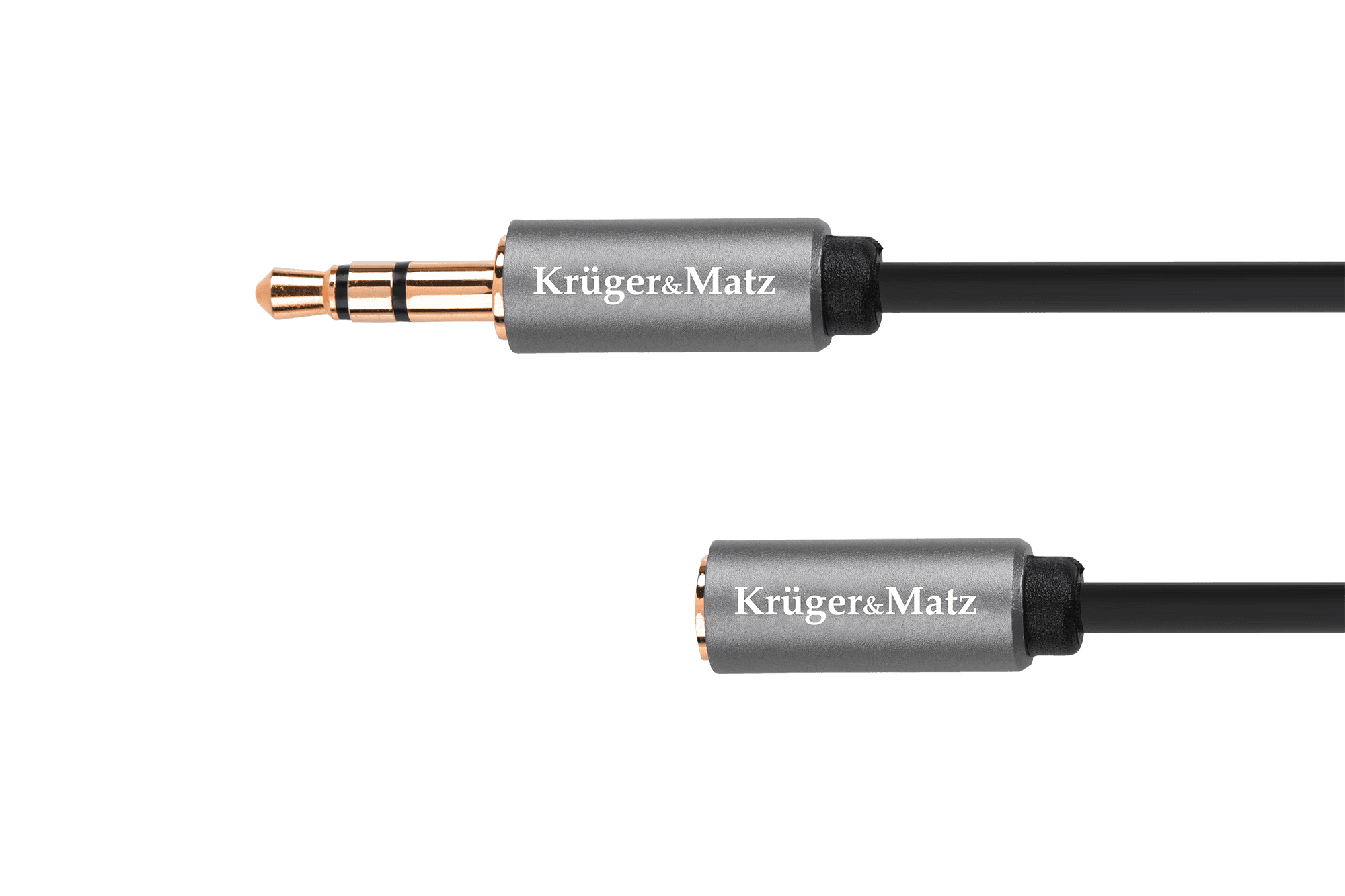 Kabel jack 3.5 wtyk stereo - 3.5 gniazdo stereo 3m Kruger&Matz Basic