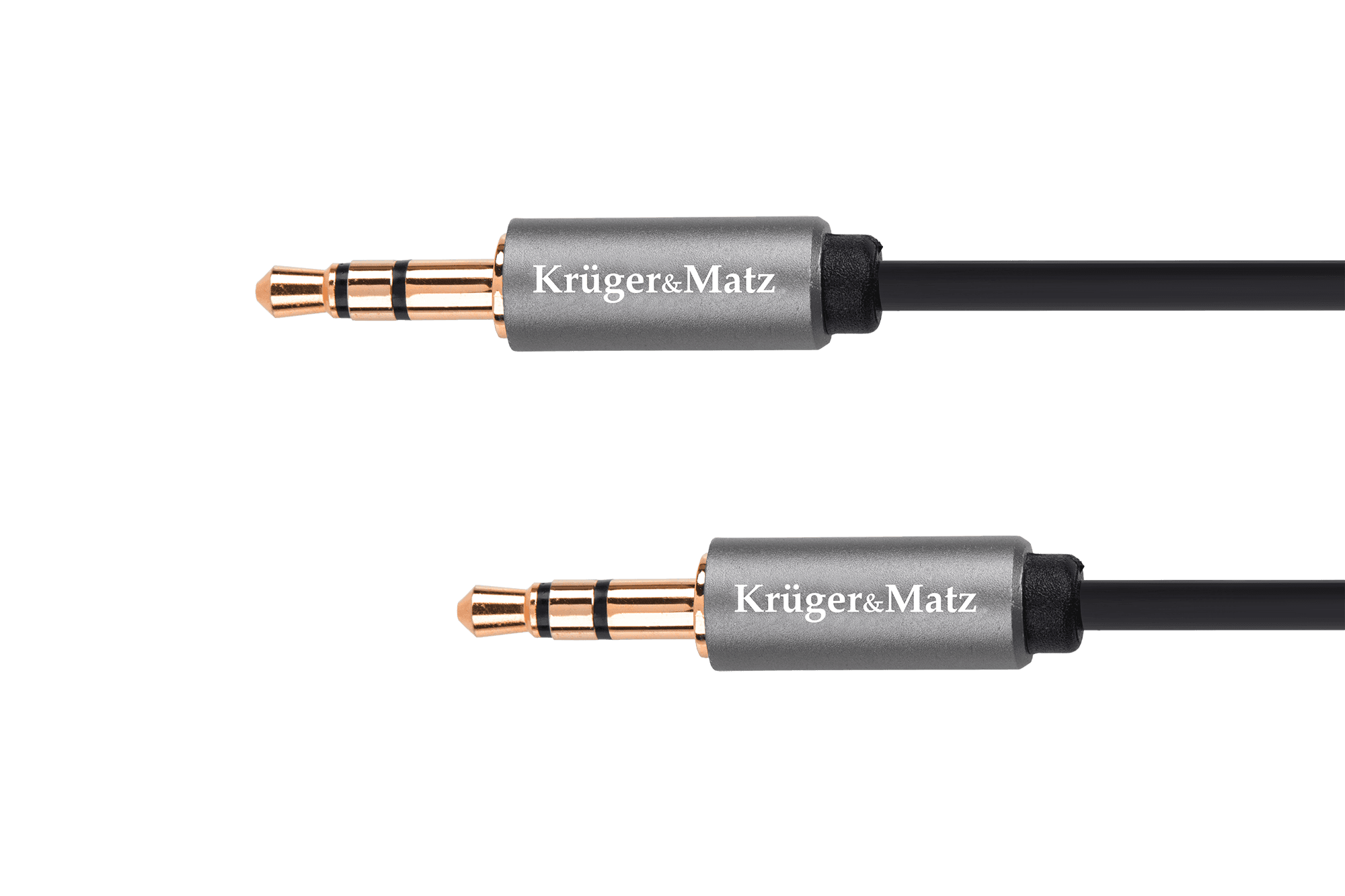 Kabel jack 3.5 wtyk stereo - 3.5 wtyk stereo 1m Kruger&Matz Basic