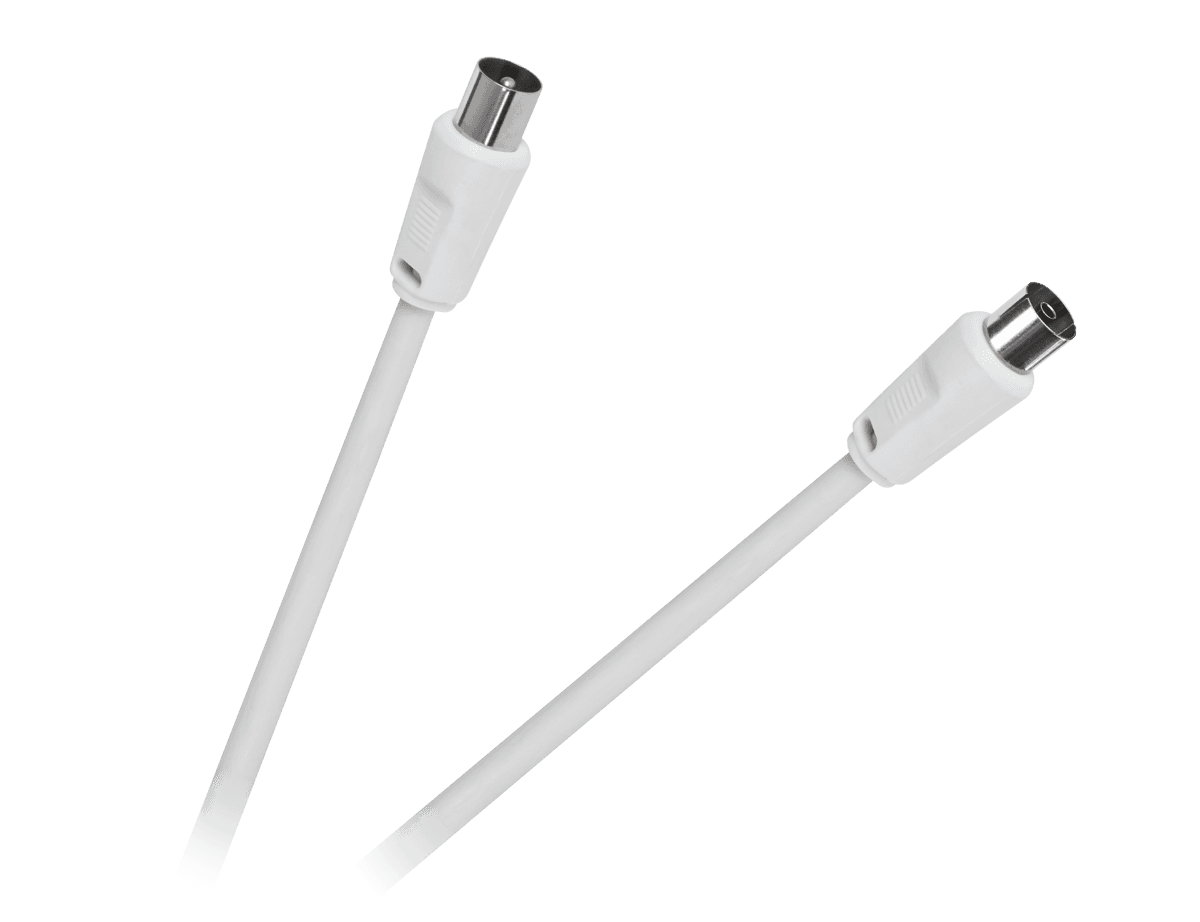 Kabel TV - VIDEO biały 3,0m