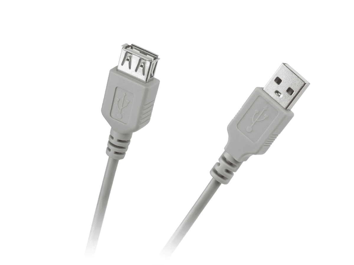 Kabel USB typu A wtyk-gniazdo 3m