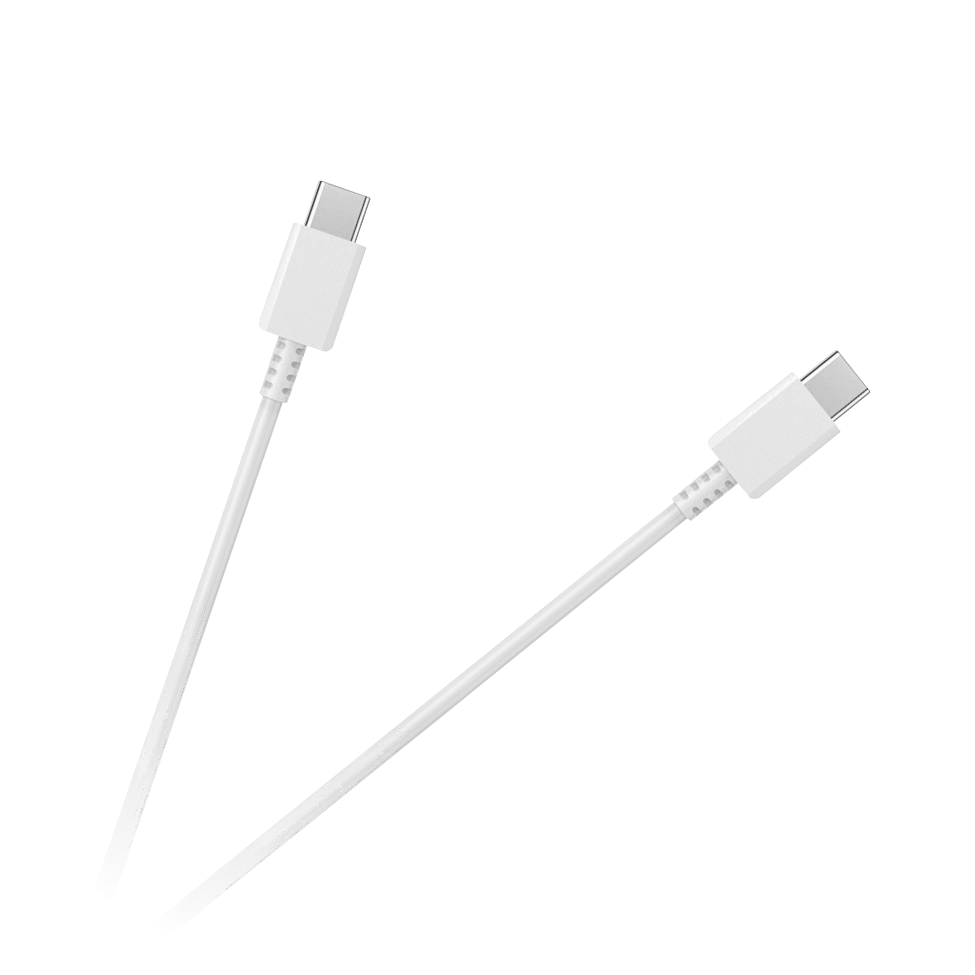 C tipo USB kabelis - C tipo USB kabelis 100 cm baltos spalvos