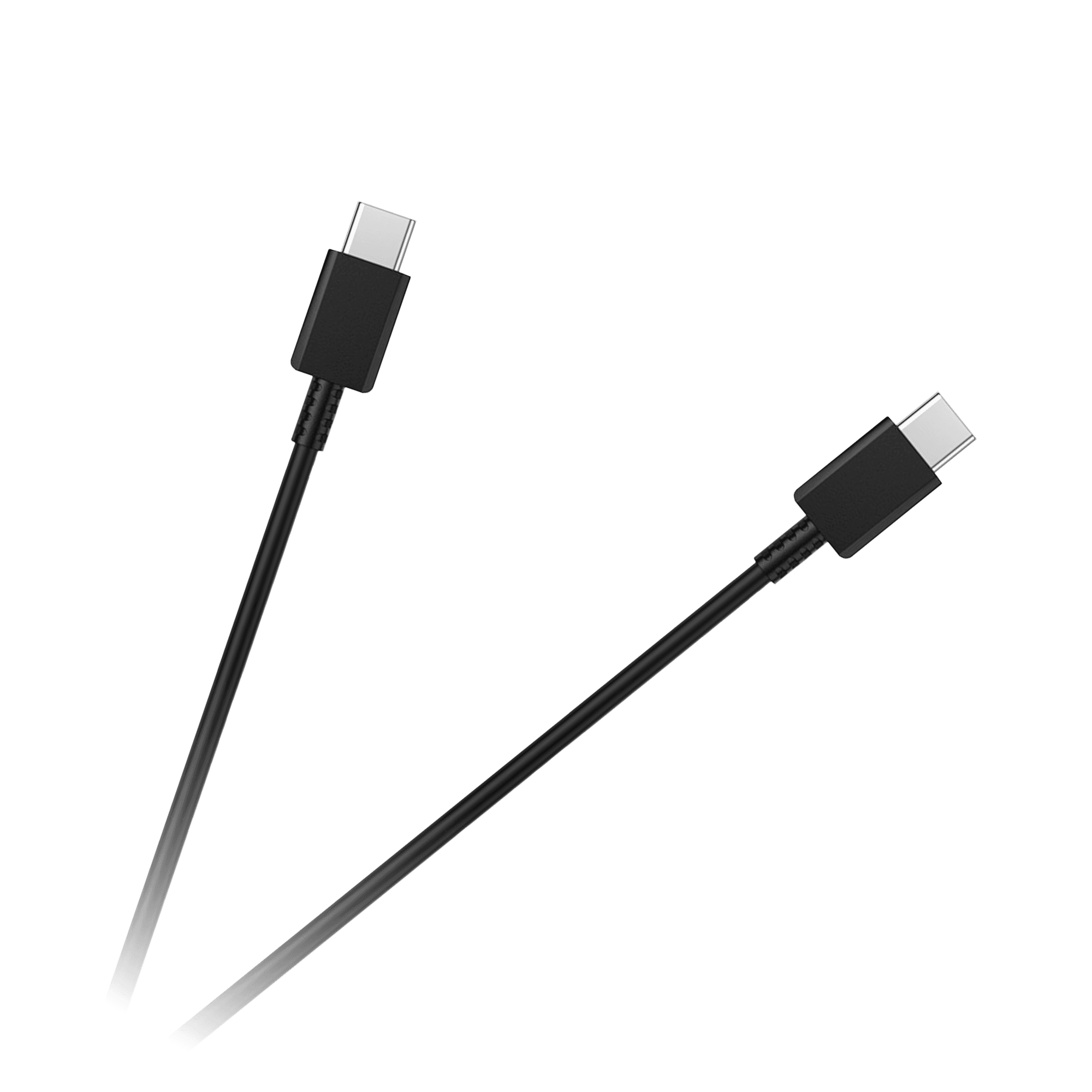 C tipo USB kabelis - C tipo USB 100 cm juodas