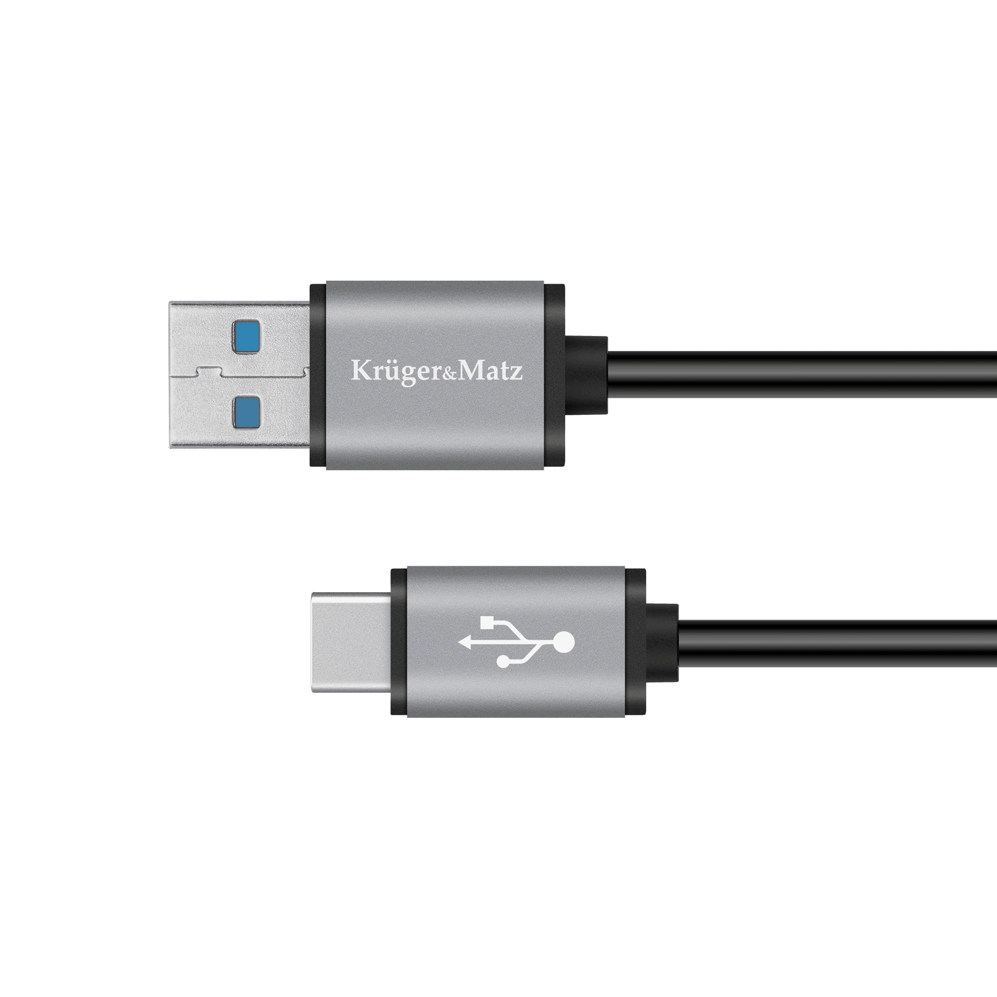 Kabel USB wtyk 3.0V - wtyk typu C 5 Gbps 1m Kruger&Matz Basic