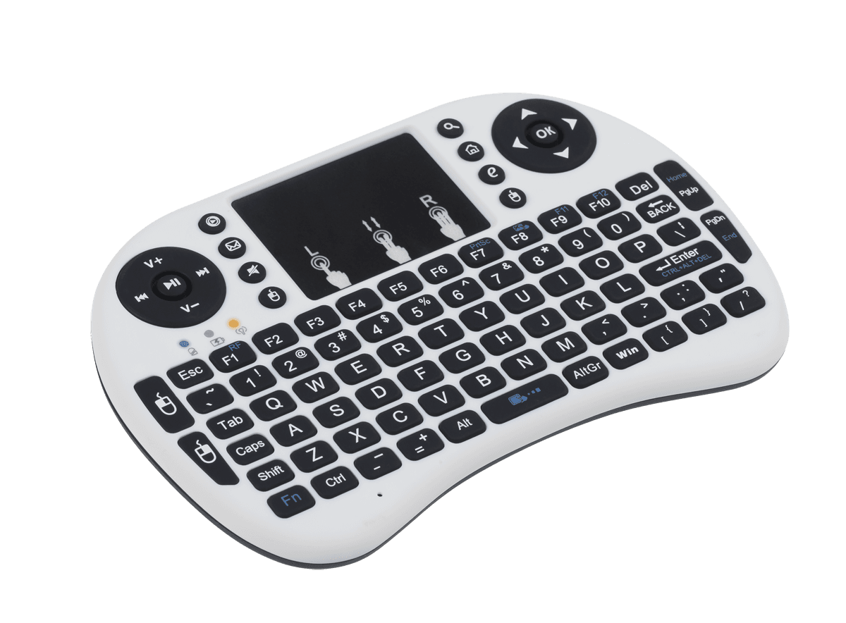 Bevielis klaviatūros QUER BT Smart TV Android Dongle