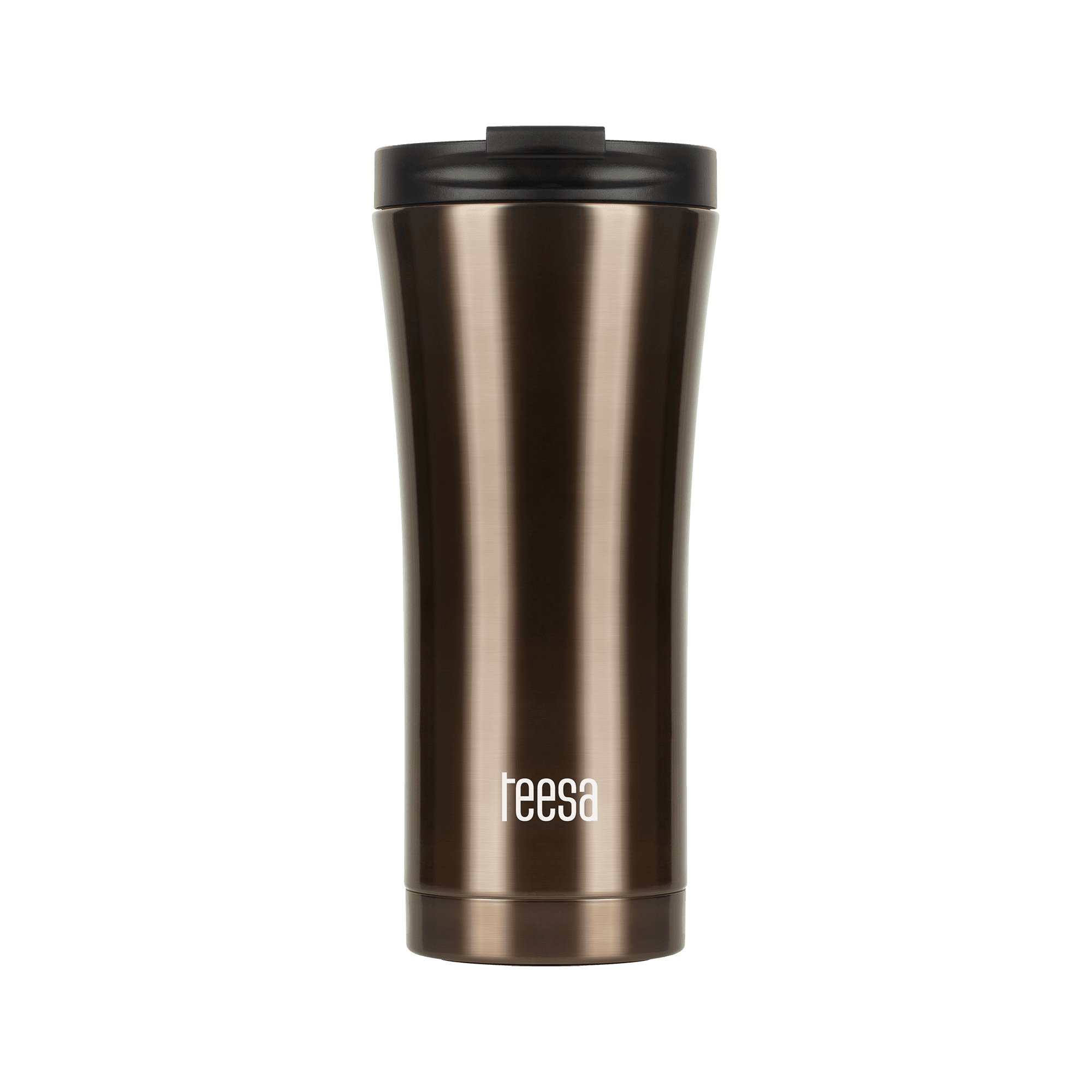 Kubek termiczny TEESA 500ml dark brown