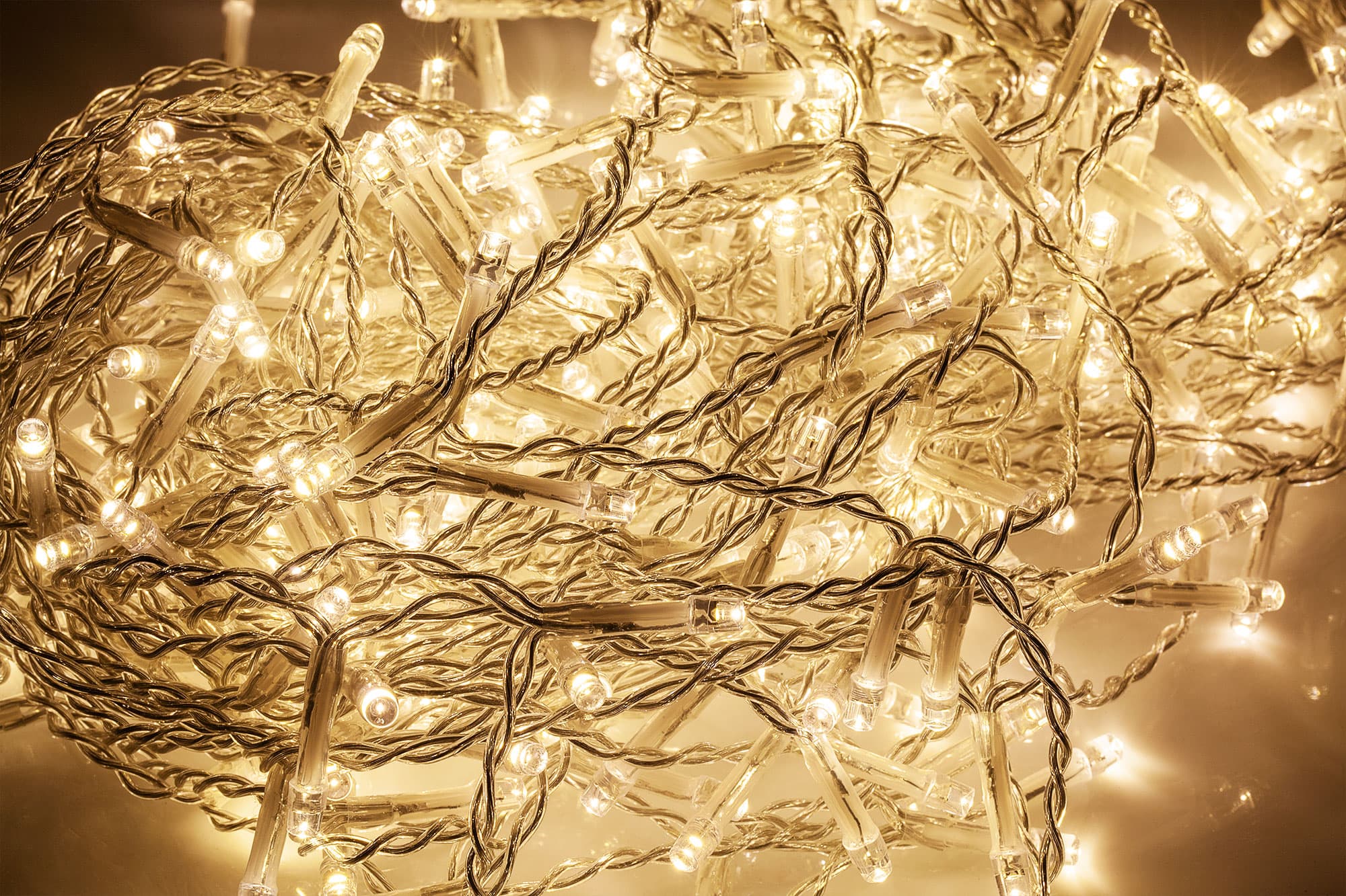 Šviesa uždanga 5m (330LED), šilta balta spalva, IP44