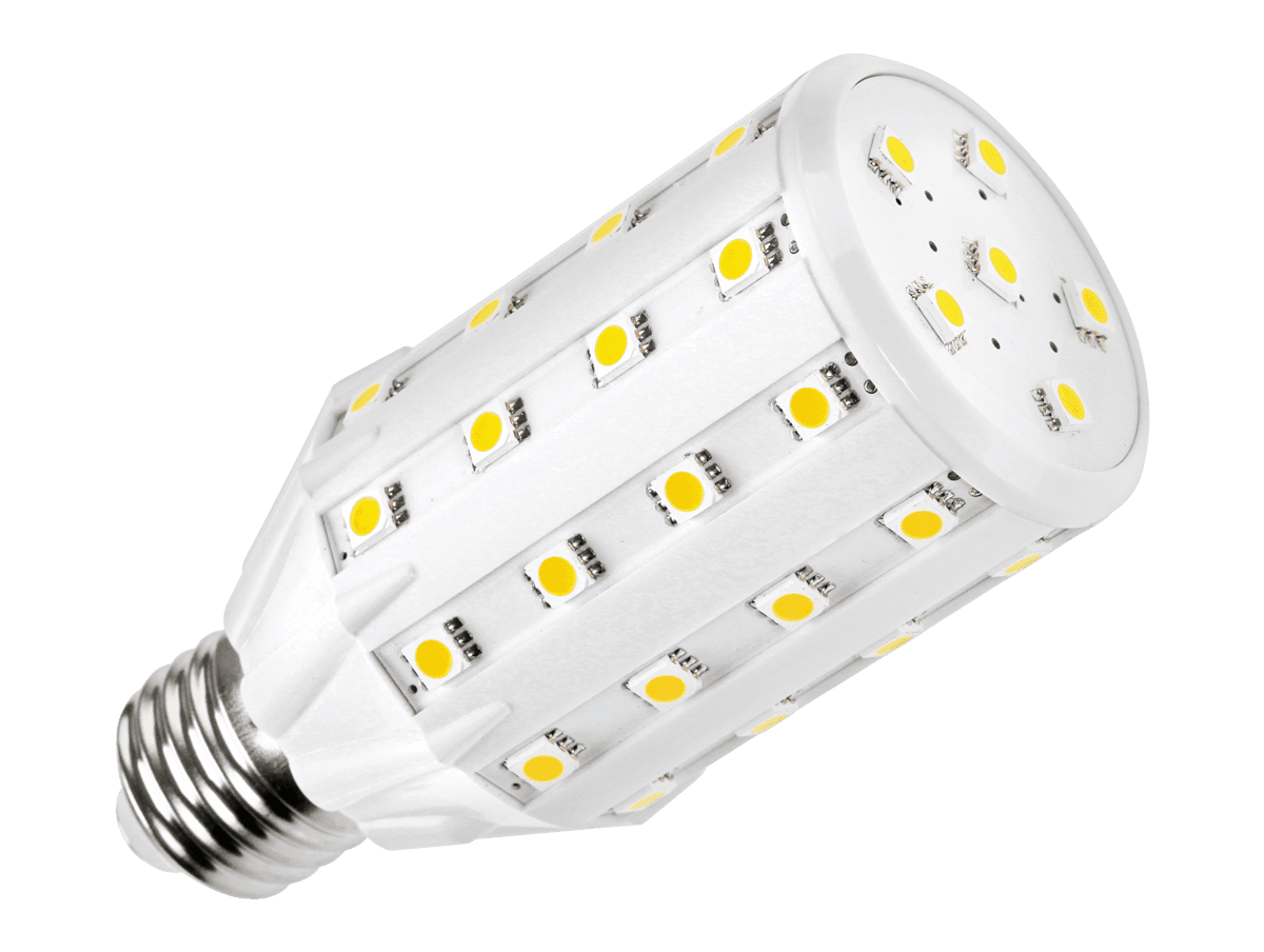 LED lempa (46 SMD 5050) role- 8,5W E27 3000K, 230 V