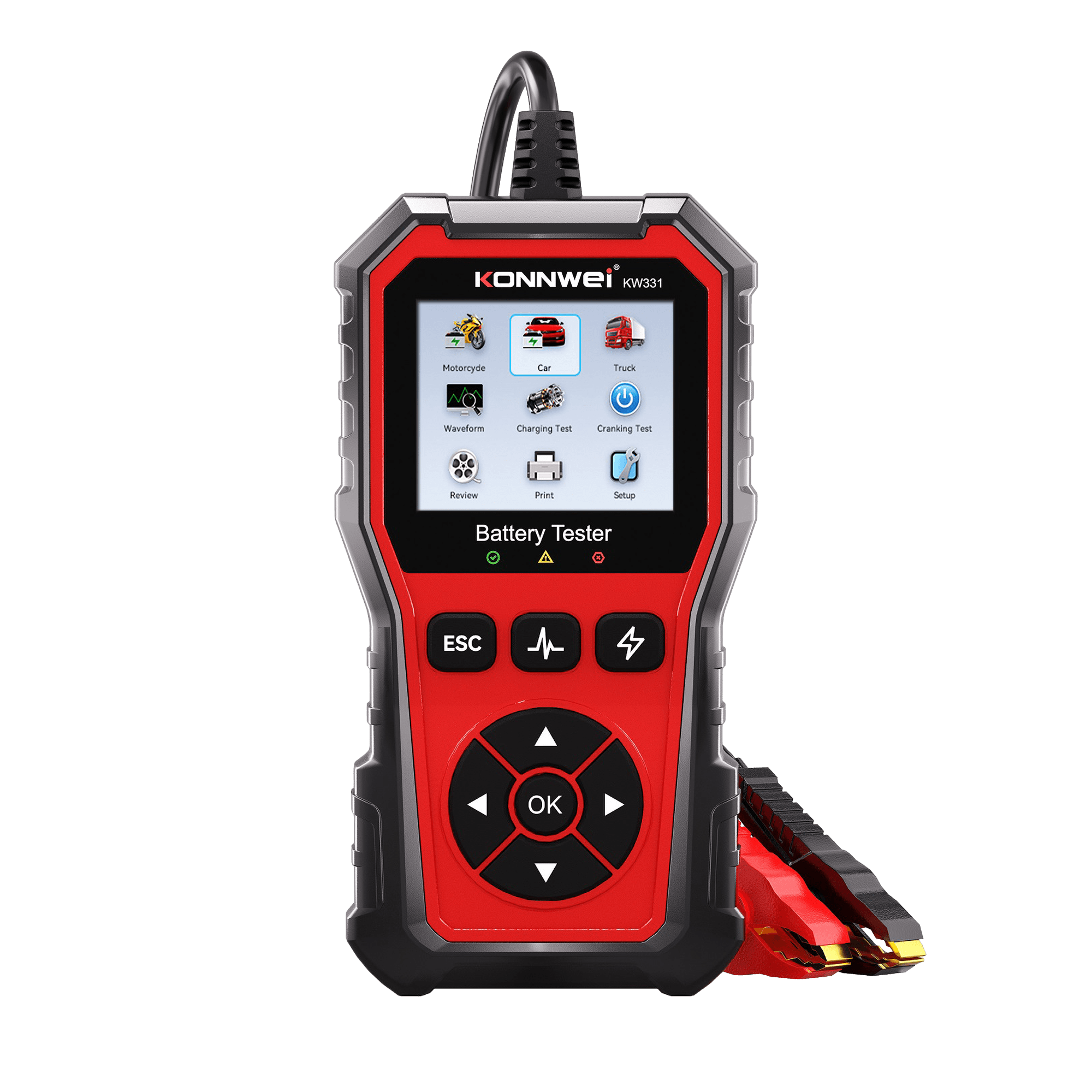 Meter, battery tester Konnwei KW331