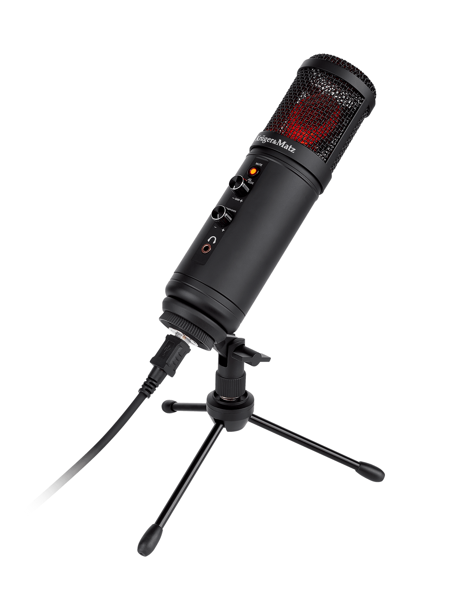 Gamer Microphone / Vloger USB Kruger & amp; Moz Warrior GV-100