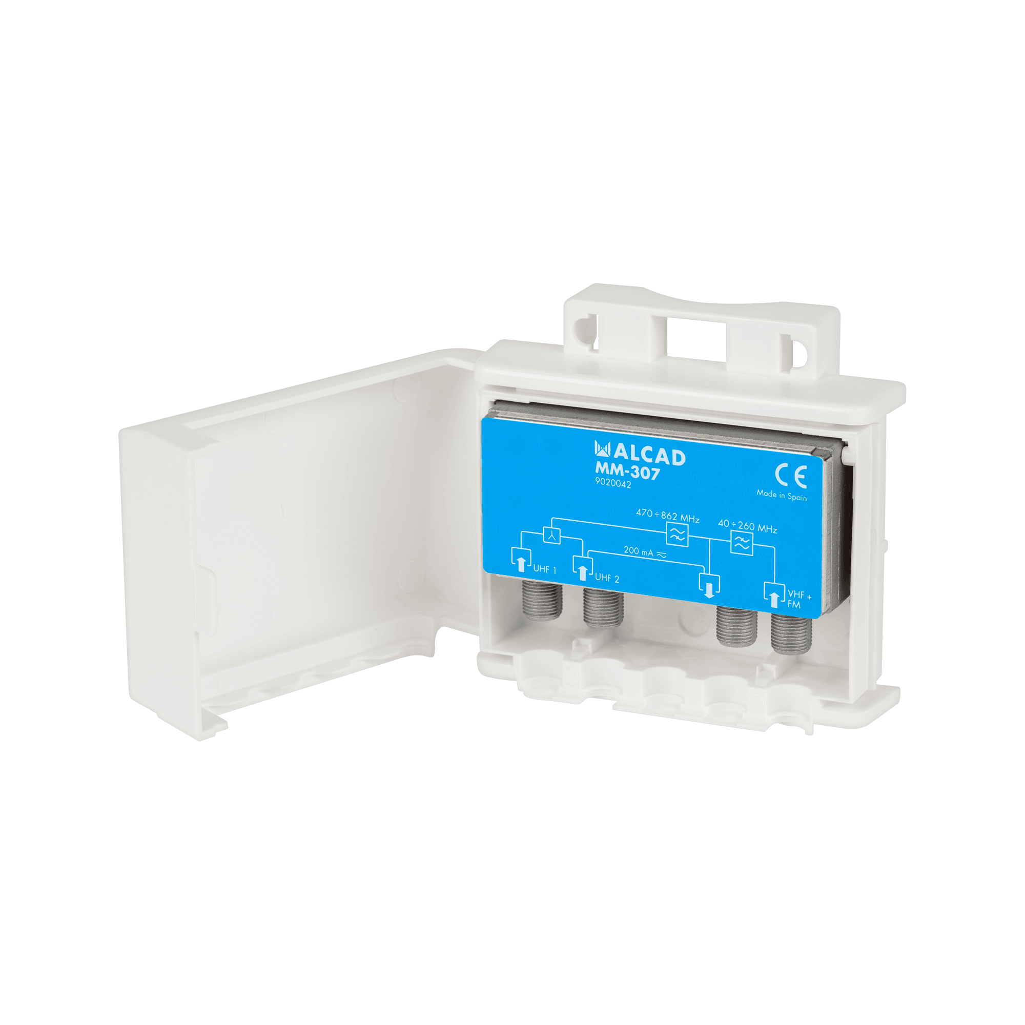 Daugiaplekseris MM- 307 UHF- UHF- VHF / FM Mast ALCAD