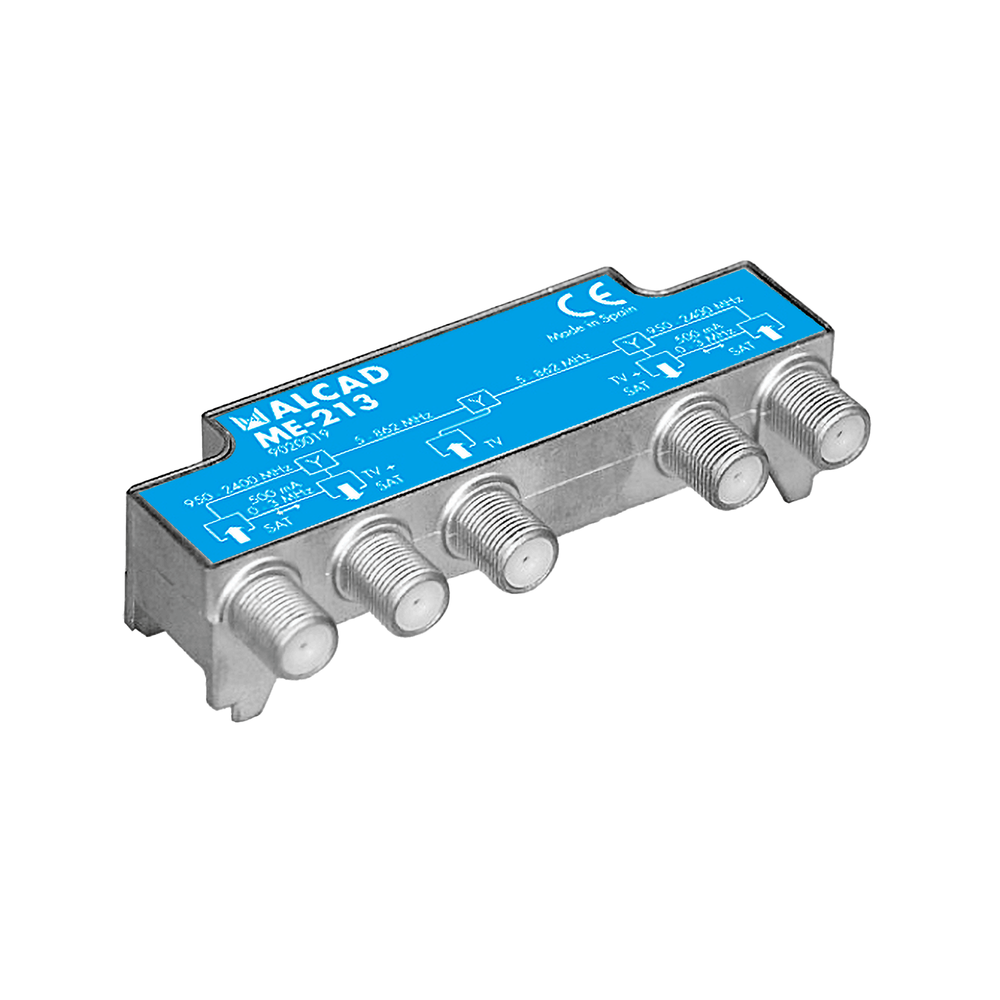 Multiplex dviguba TV / SAT ME- 213 ALCAD
