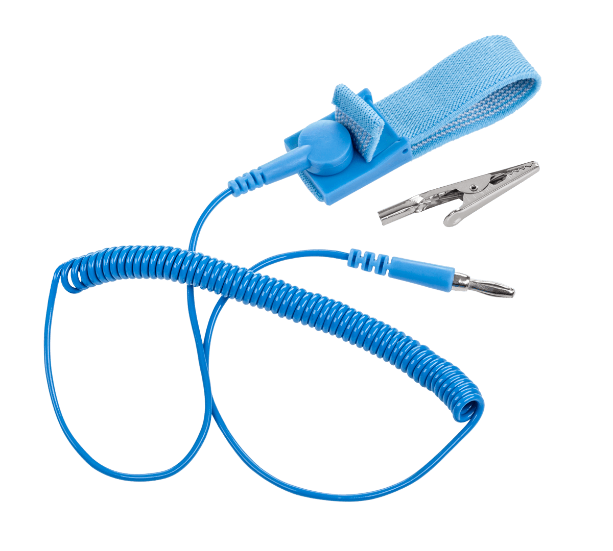 Opaska uziemiająca do lutowania