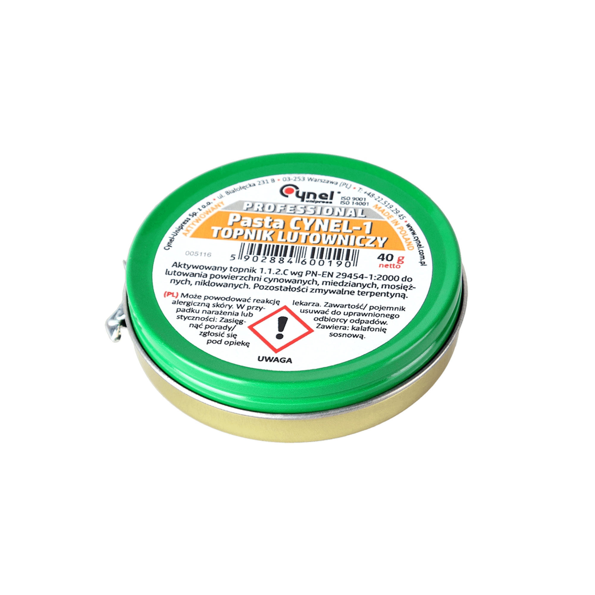 Pasta CYNEL-1 40g topnik lutowniczy