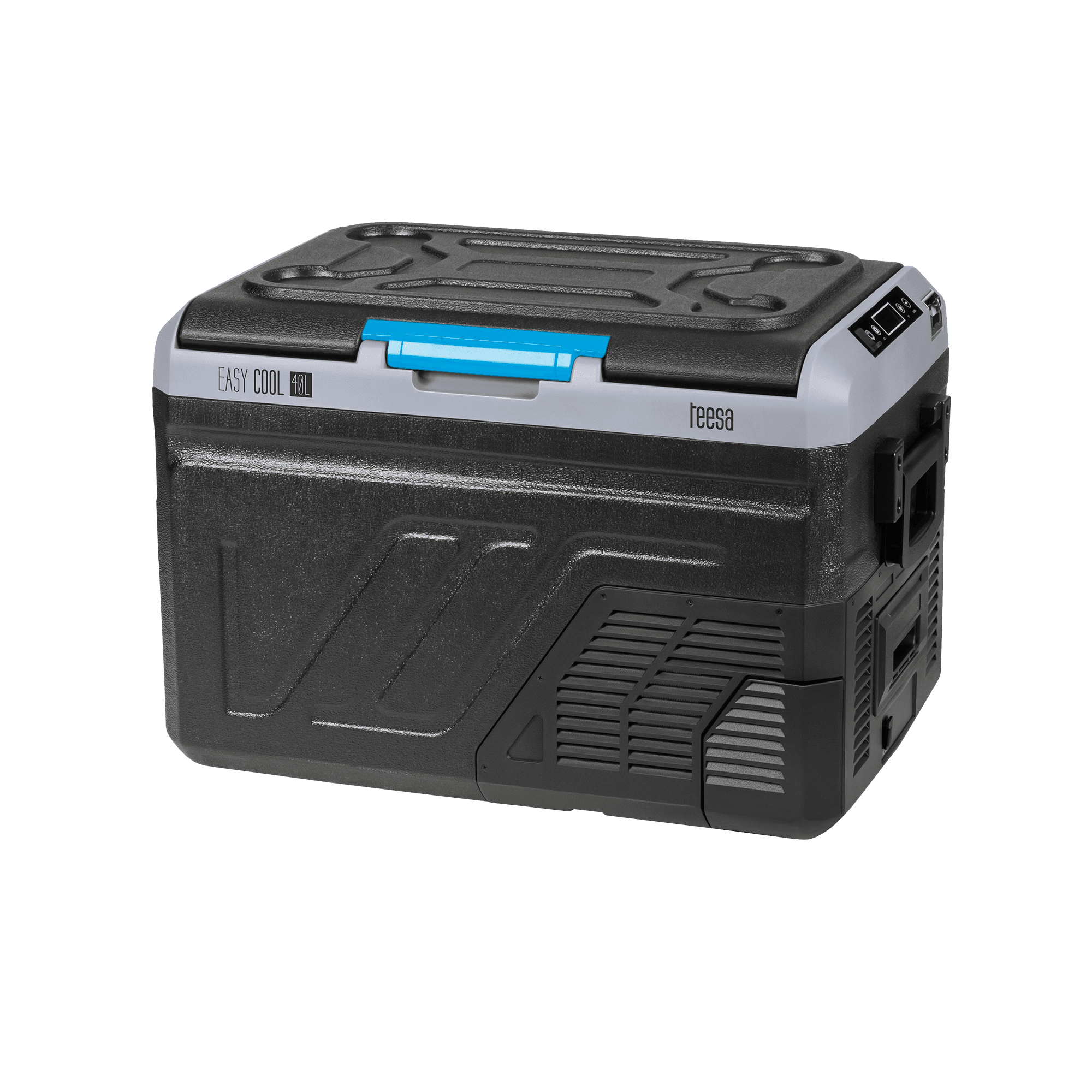 Profesjonalna lodówka turystyczna kompresorowa TEESA z funkcją mrożenia 40L DC12/24 AC 230V