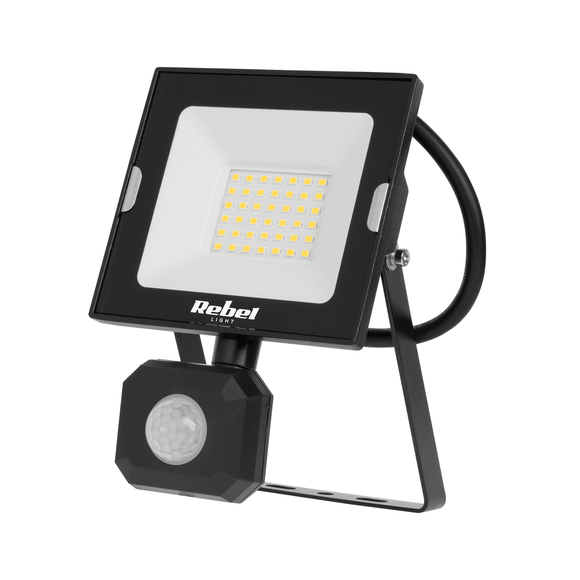 Reflektor LED naświetlacz Rebel 30W z sensorem ruchu i zmierzchu, 4000K, 230V