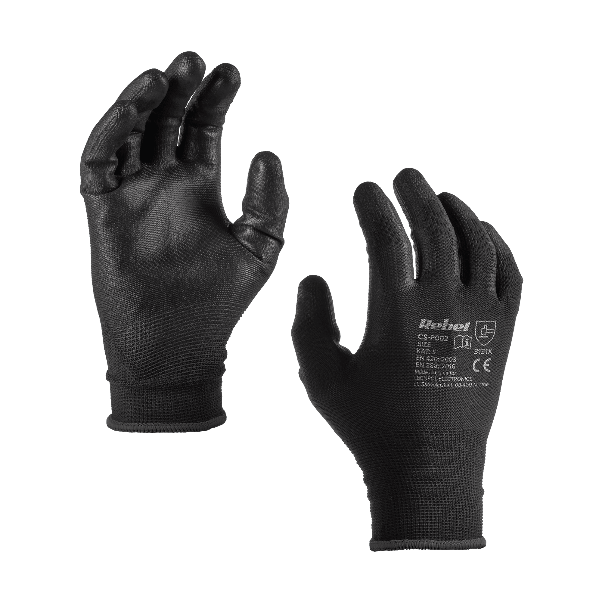 Rękawice robocze poliuretanowe CS-P002 r.10 XL (10kpl.)