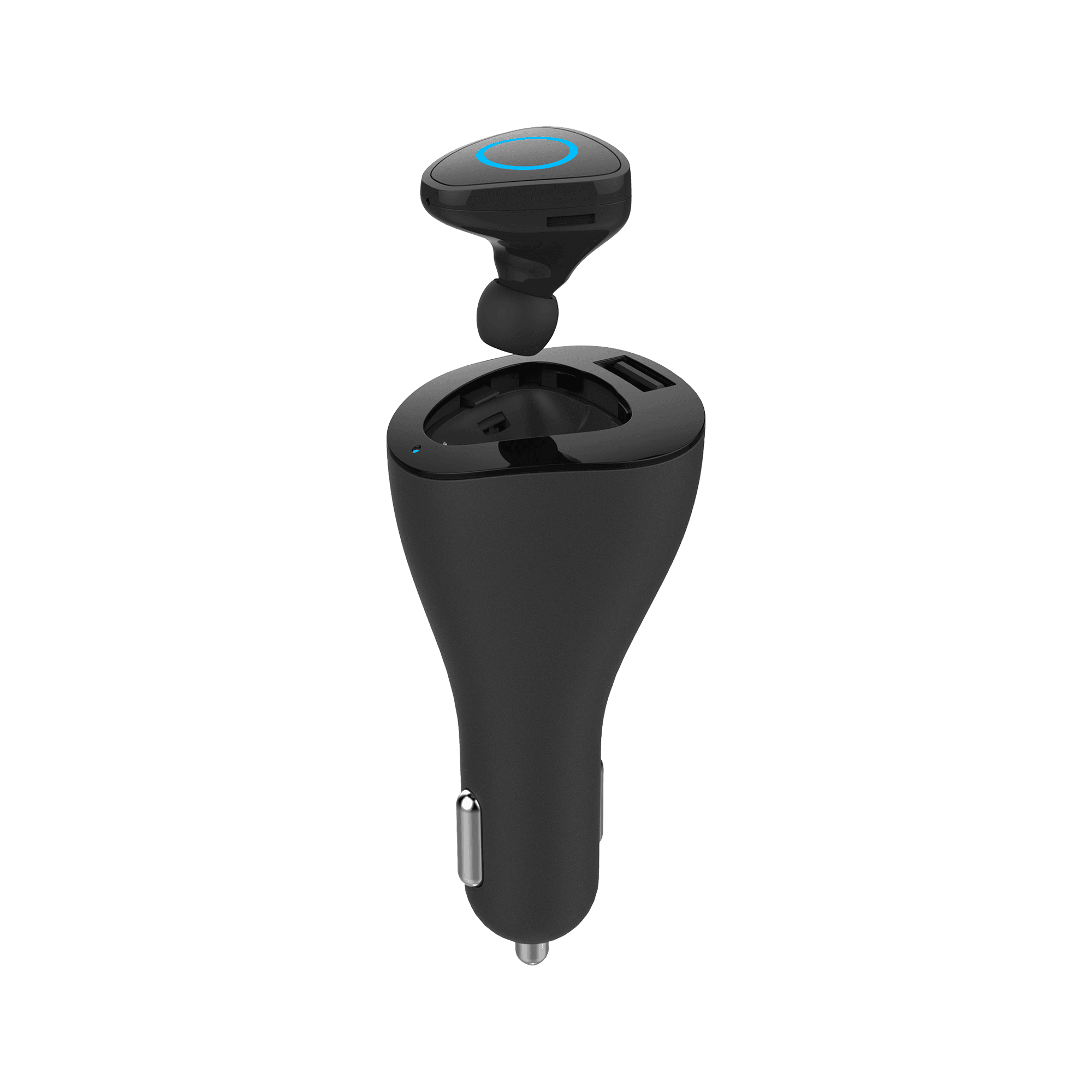 Bluetooth ausinė su Kruger & amp automobilio įkrovikliu; Mtz Traveler K1