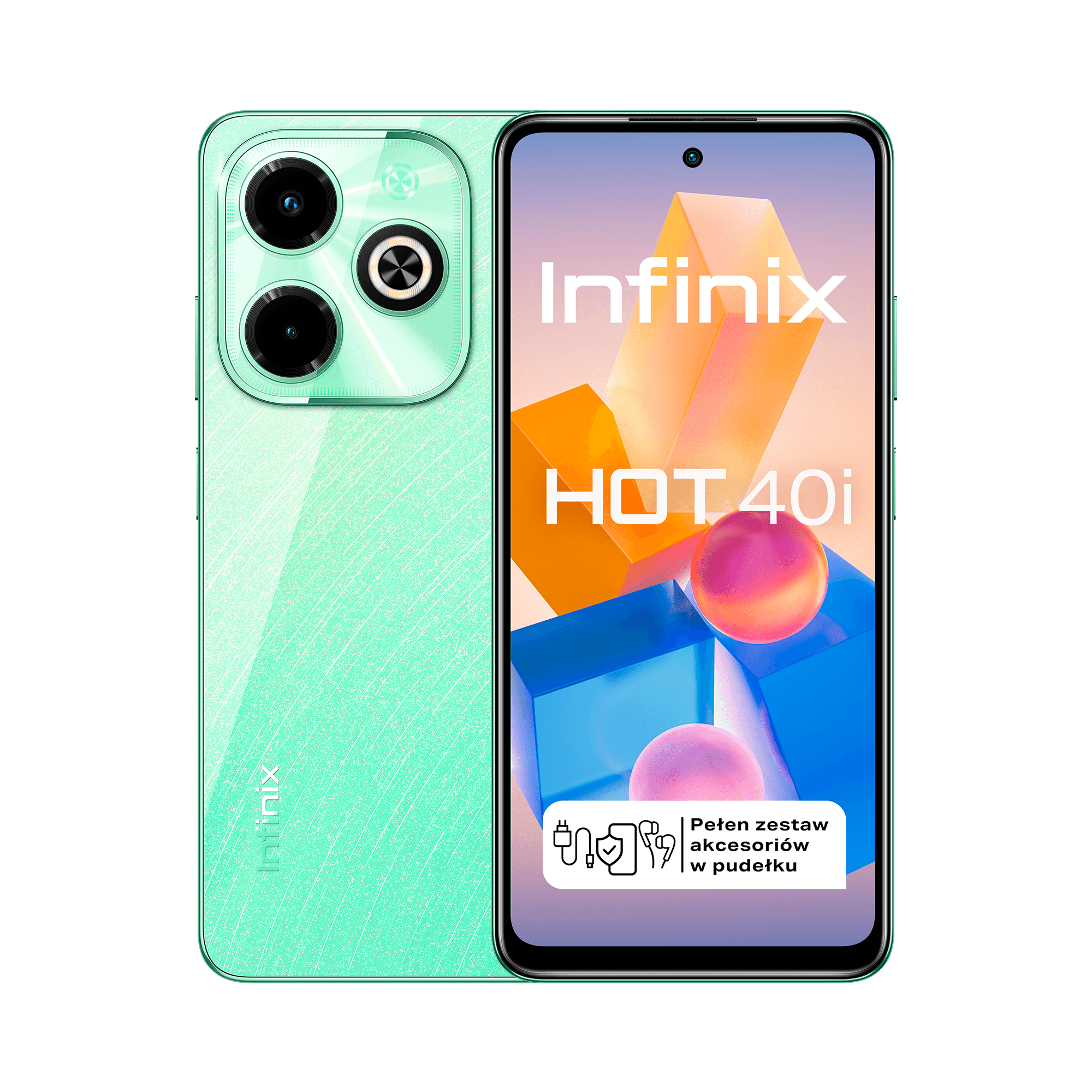 INFINIX Hot 40I Green 8 / 256GB Smartphone