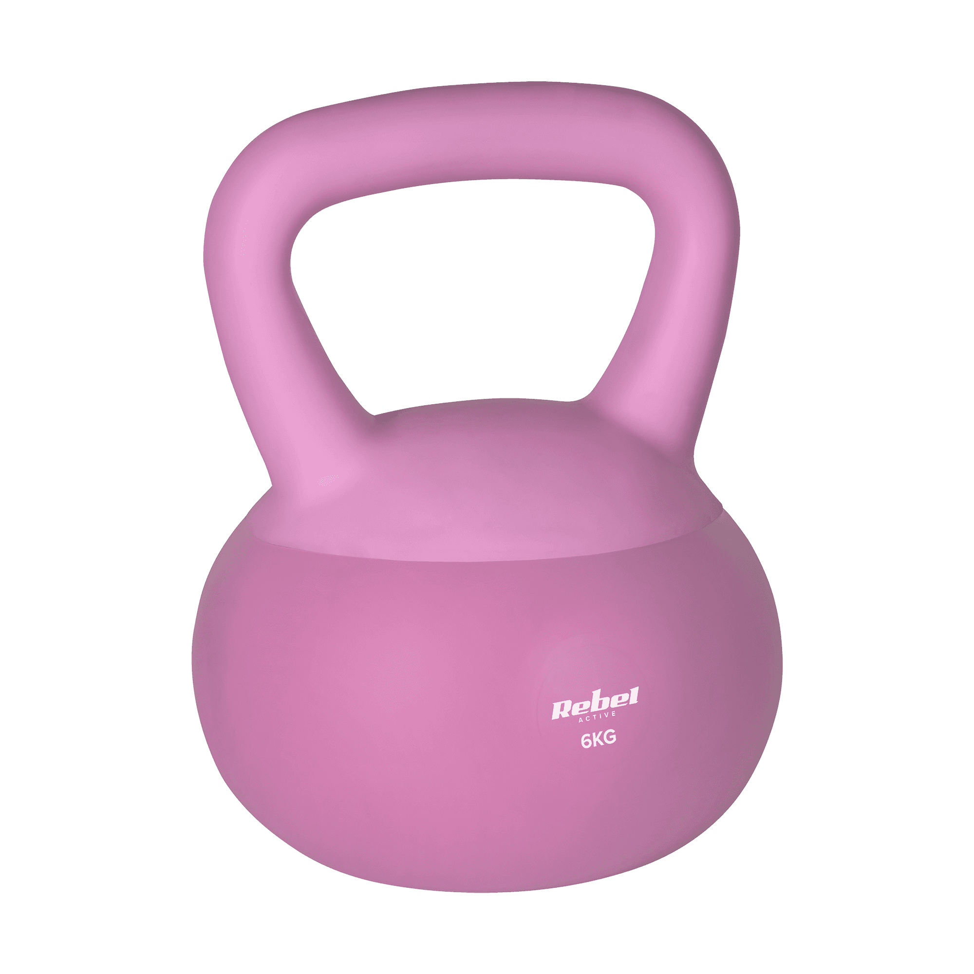 Soft Kettlebell miękki winylowy 6kg REBEL ACTIVE