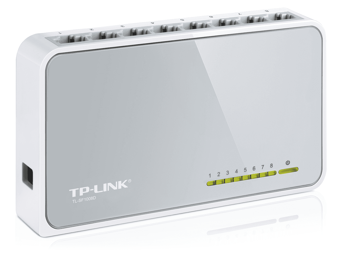 Switch TP-LINK TL-SF1008D 8x RJ-45 10/100Mb/s